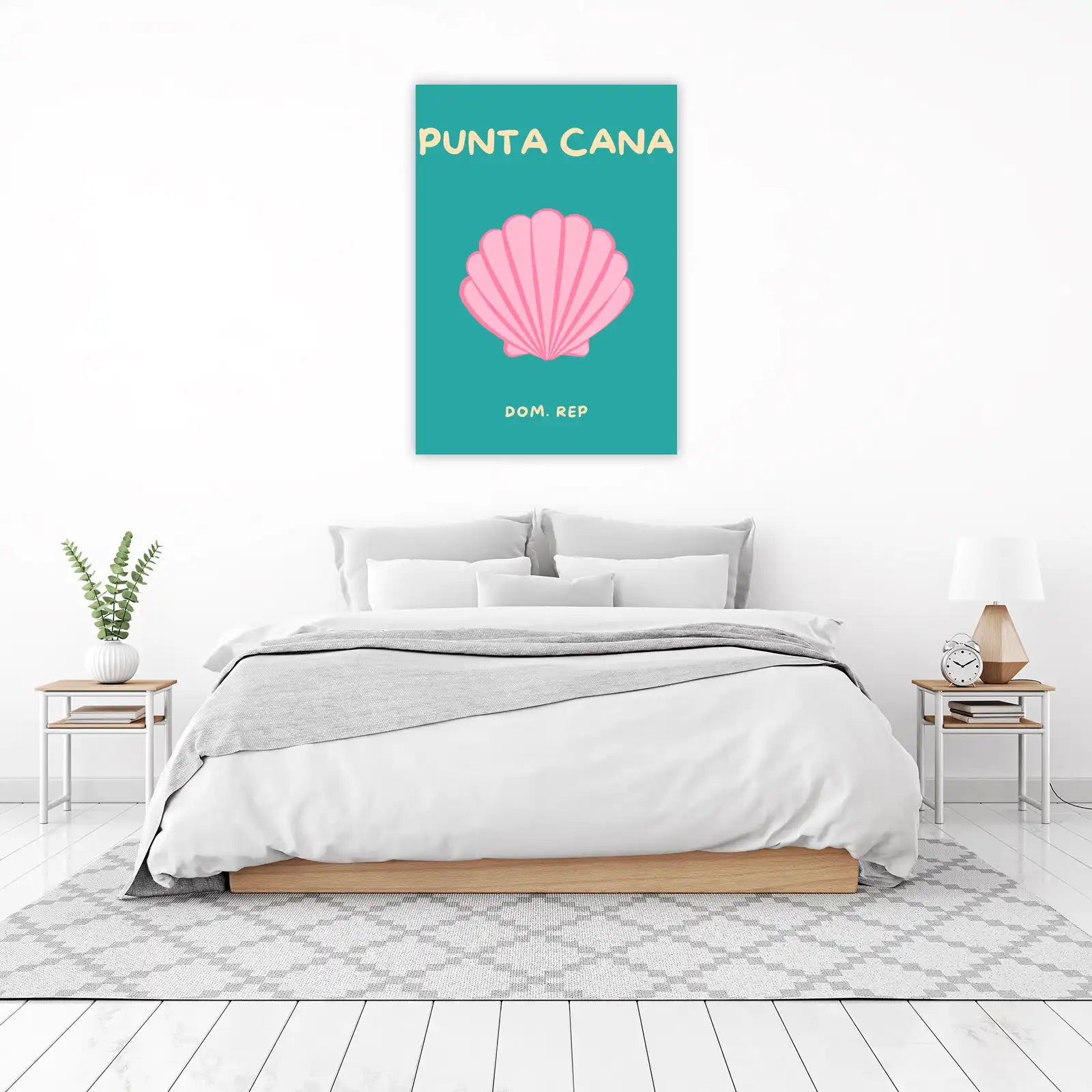 Punta Cana Seashell Beach Vibes Wall Art