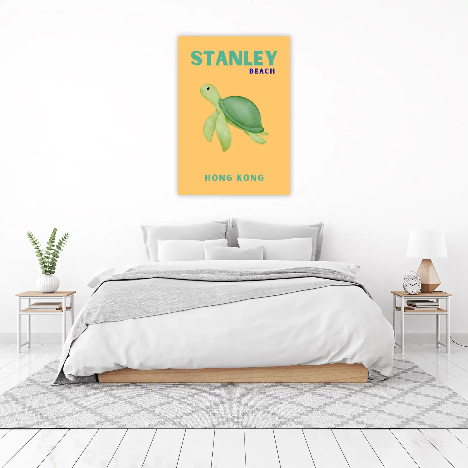 Stanley Beach Turtle Hong Kong Wall Art