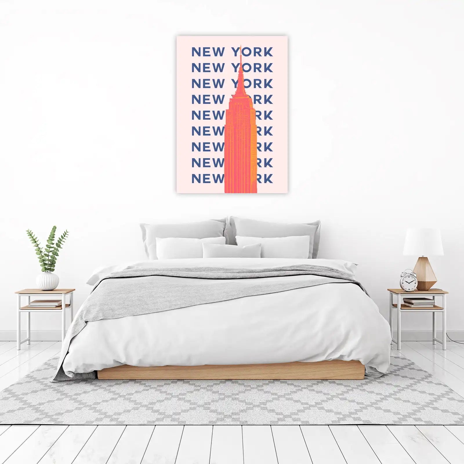 New York Empire State Building Pop Art Wall Art