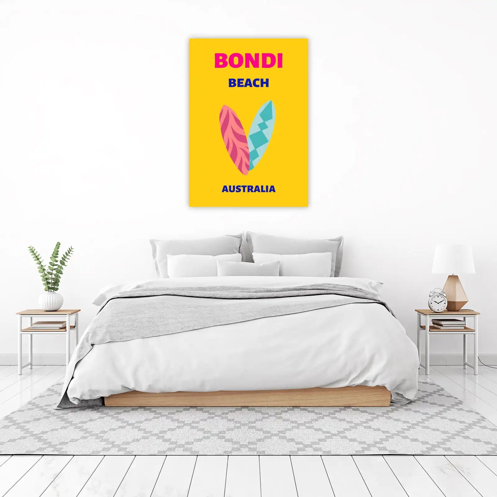 Bondi Beach Surf Vibes Wall Art