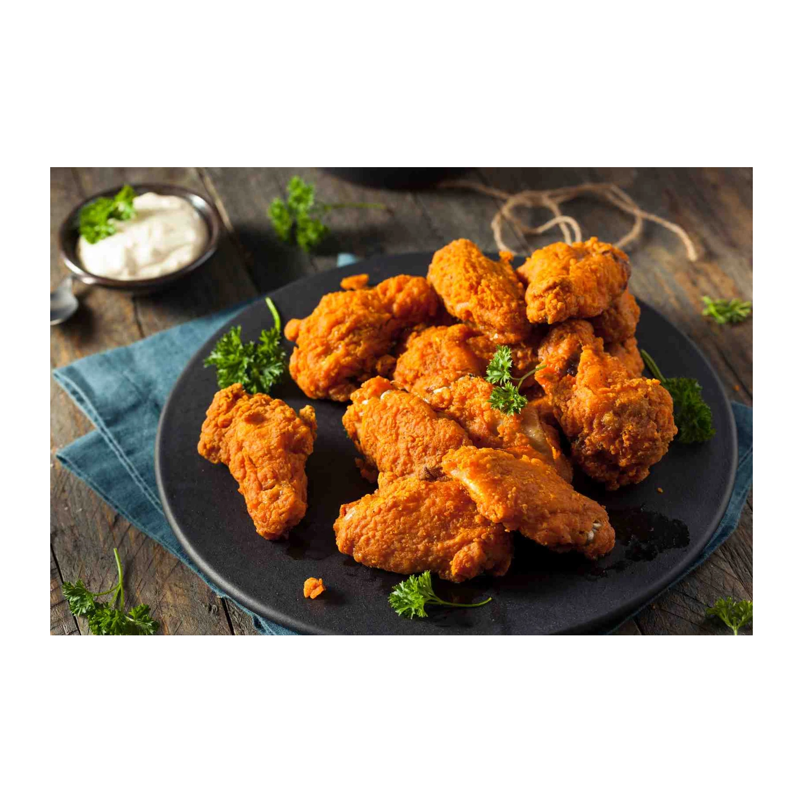 Crispy Fried Chicken Wings Wall Art Wall Art