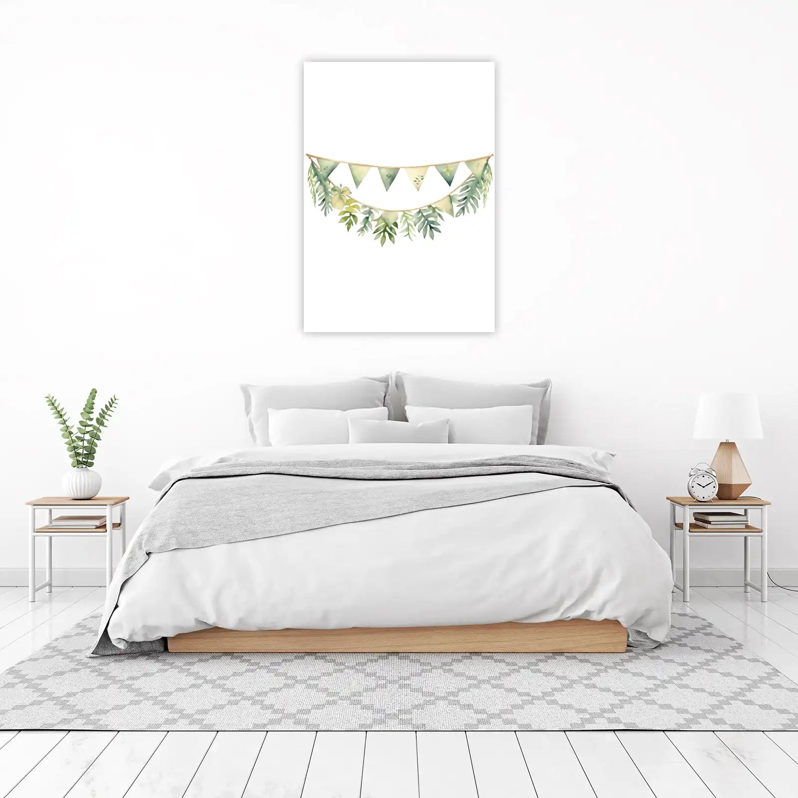 Boho Botanical Garland Wall Art