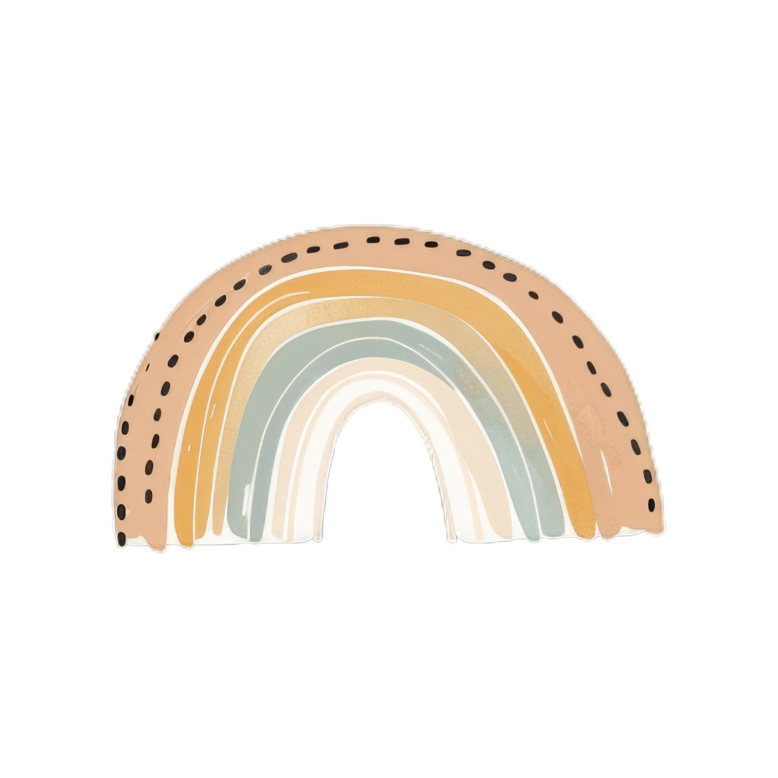 Boho Rainbow Nursery Wall Art Wall Art