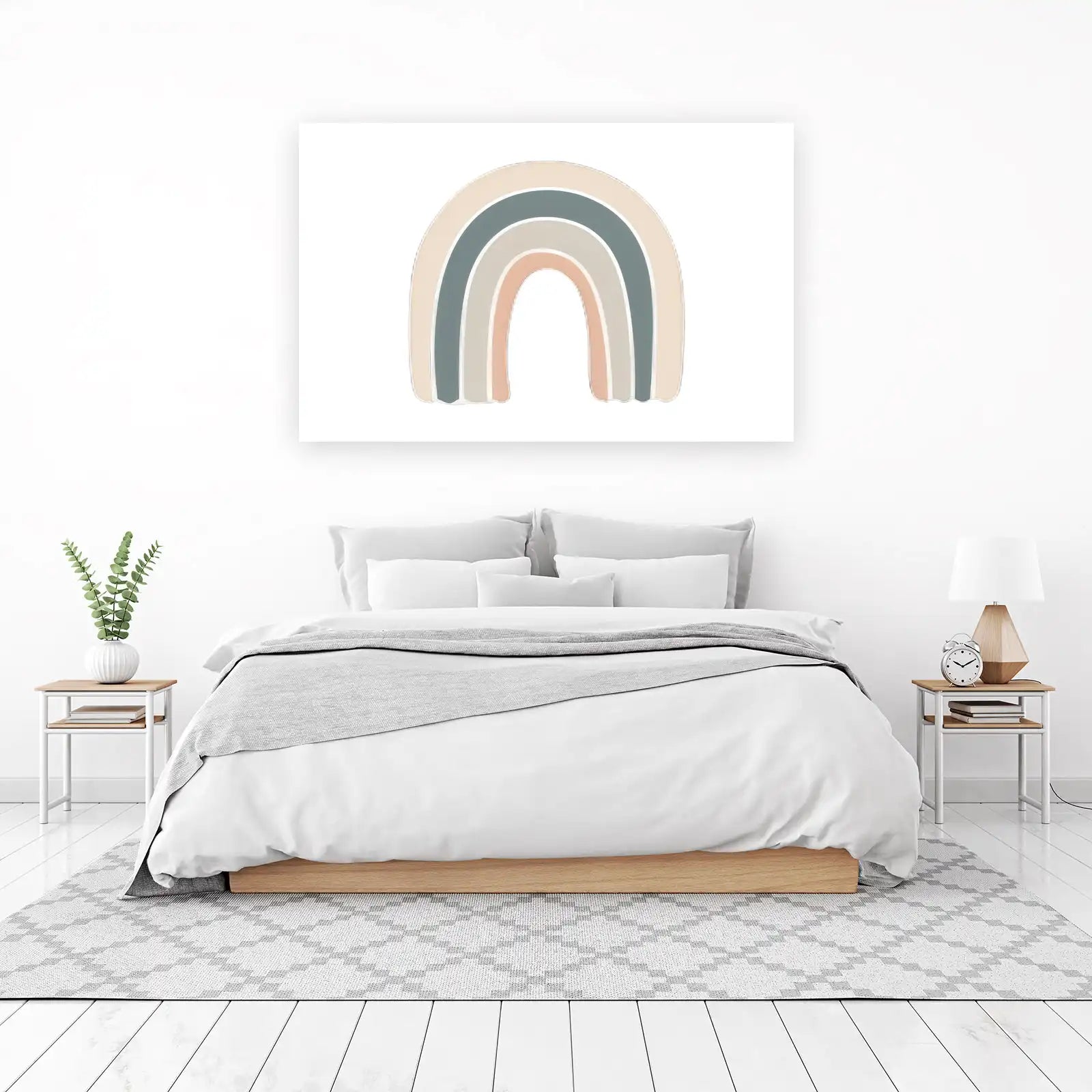 Boho Rainbow Wall Art Wall Art for Nursery