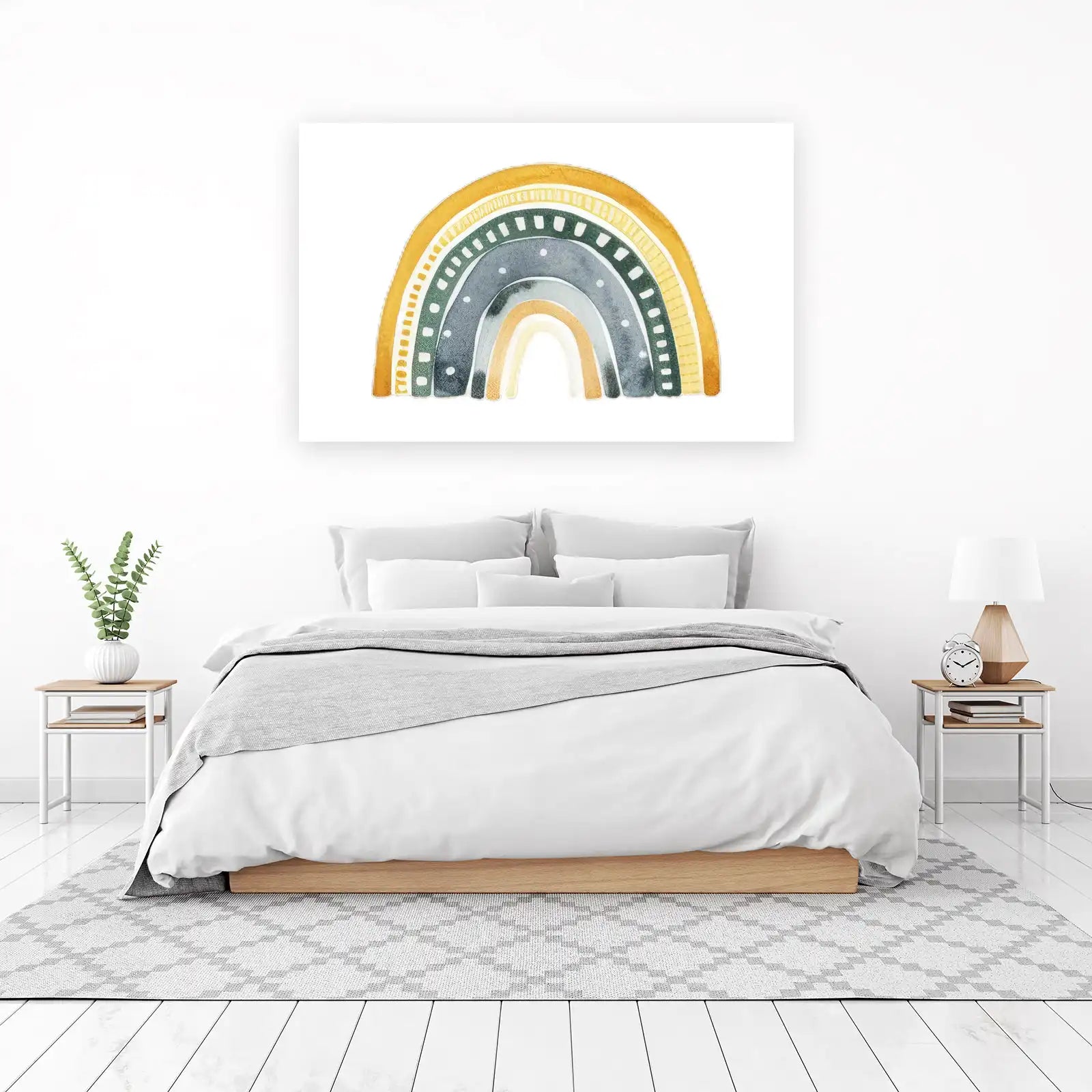 Boho Rainbow Wall Art Wall Art for Nursery