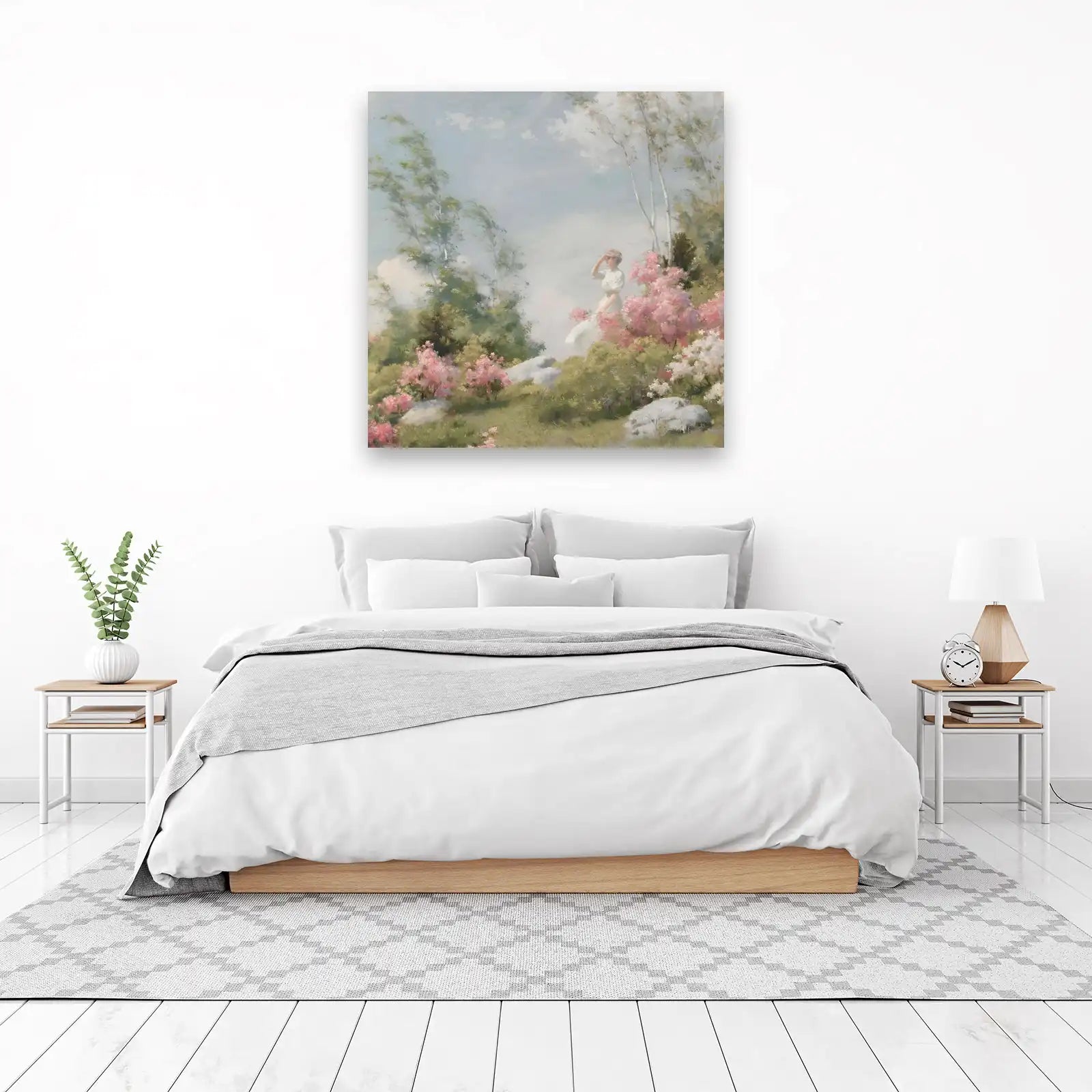 Romantic Garden Serenade Wall Art