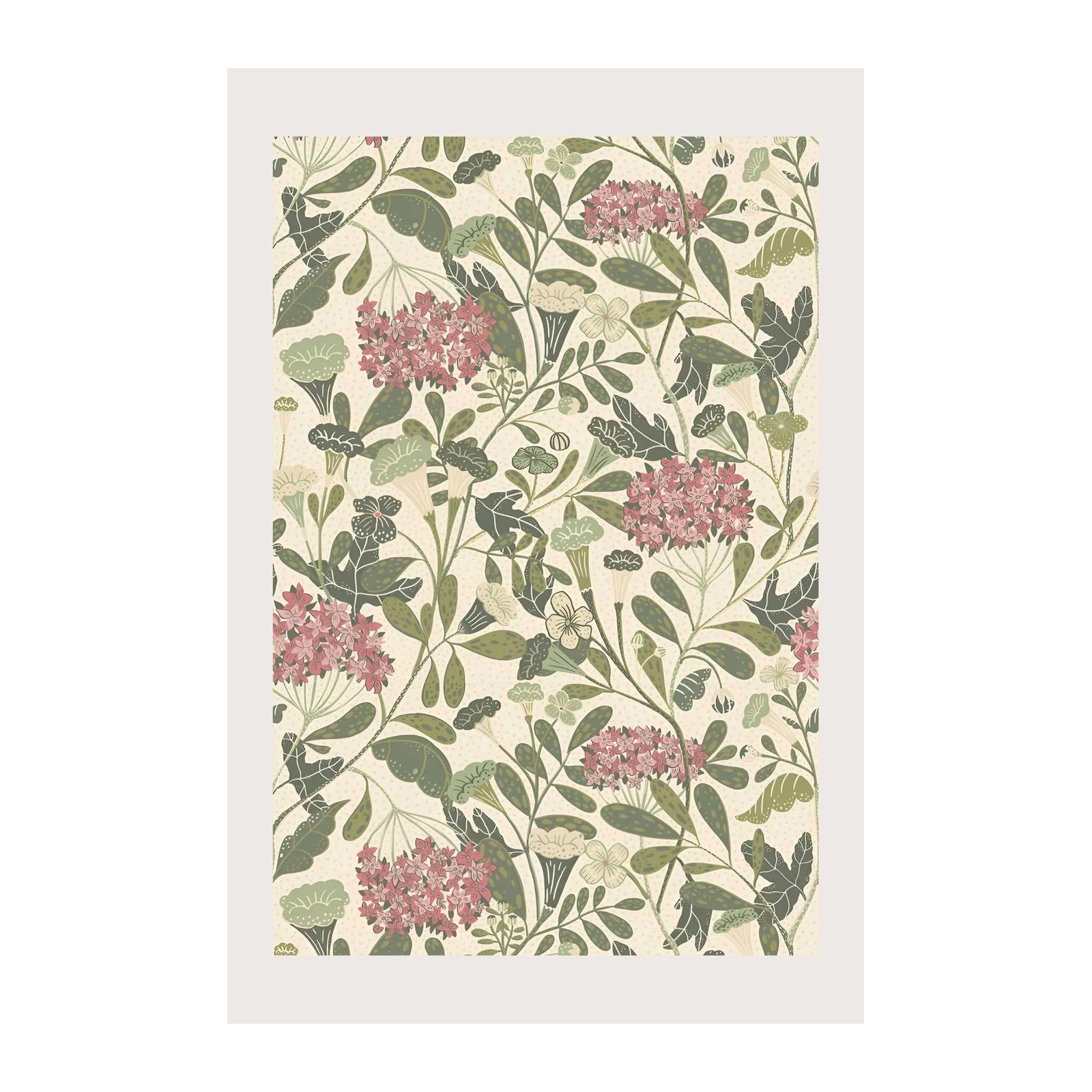 Vintage Botanical Floral Wall Art