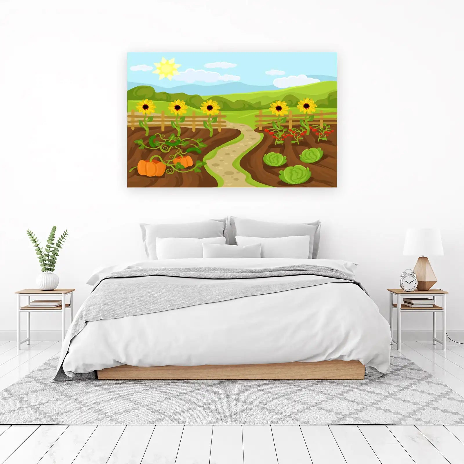 Sunny Garden Harvest Wall Art