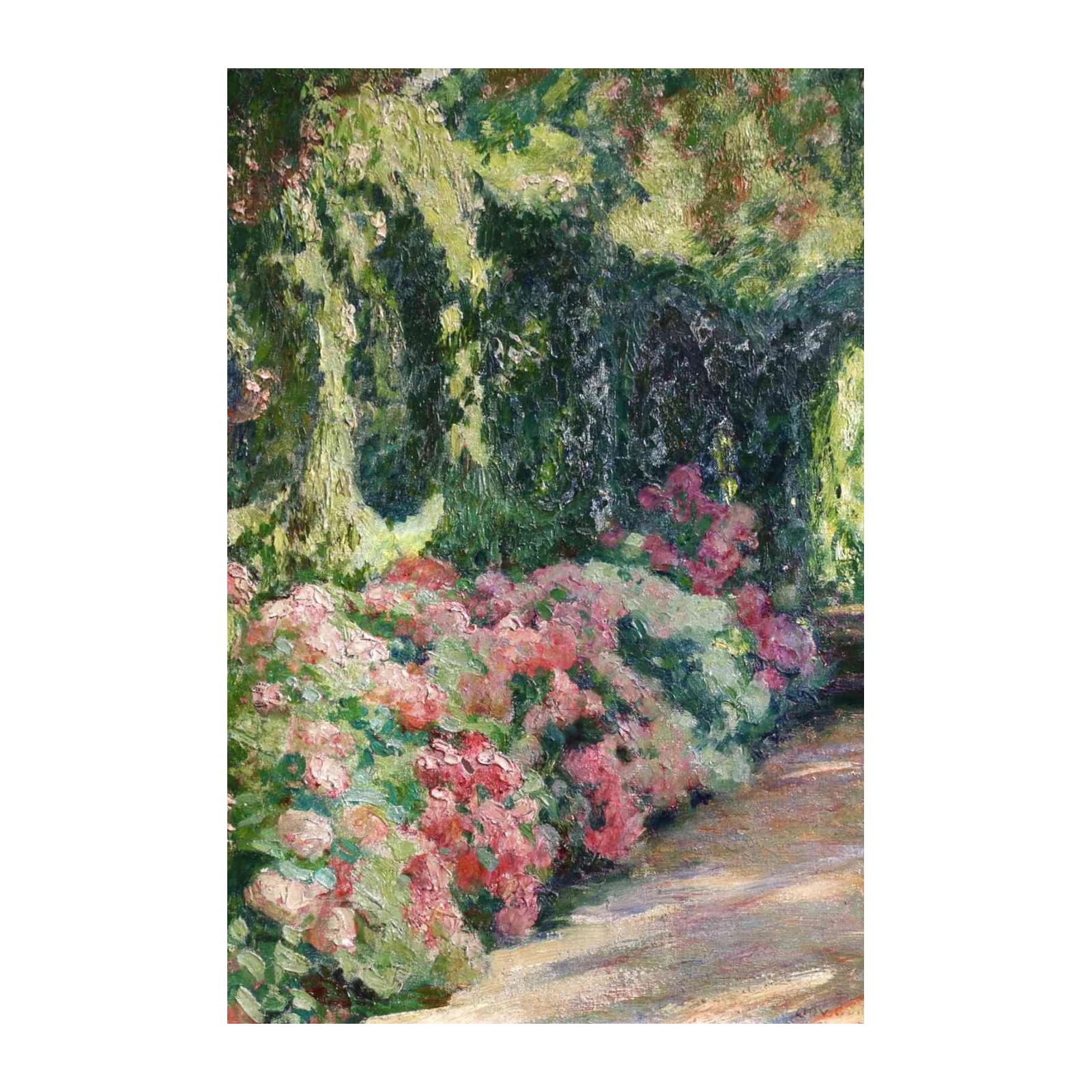 Impressionist Garden Path Wall Art