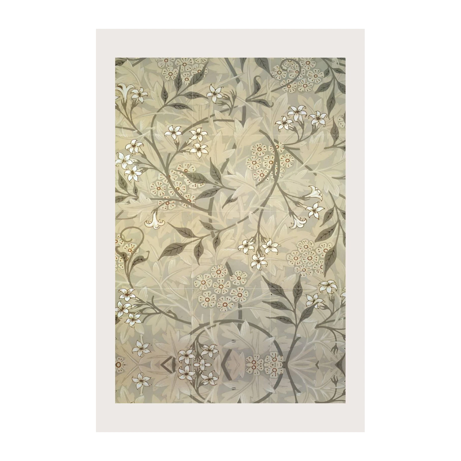 Vintage Floral Vines Wall Art