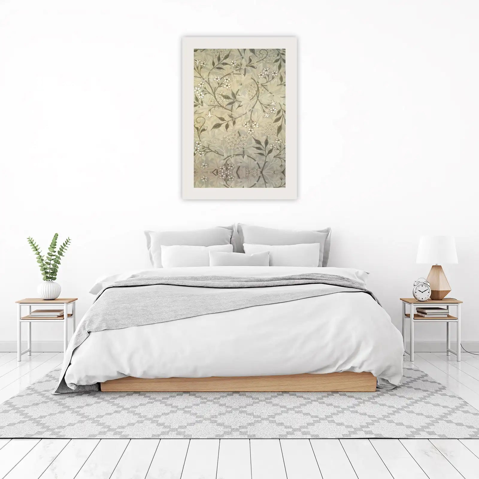 Vintage Floral Vines Wall Art