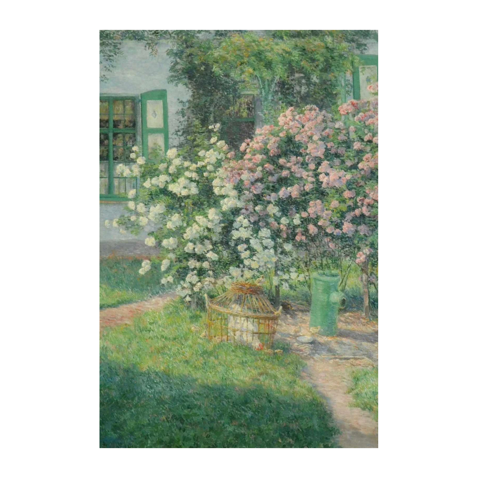 Impressionist Garden Blooms Wall Art