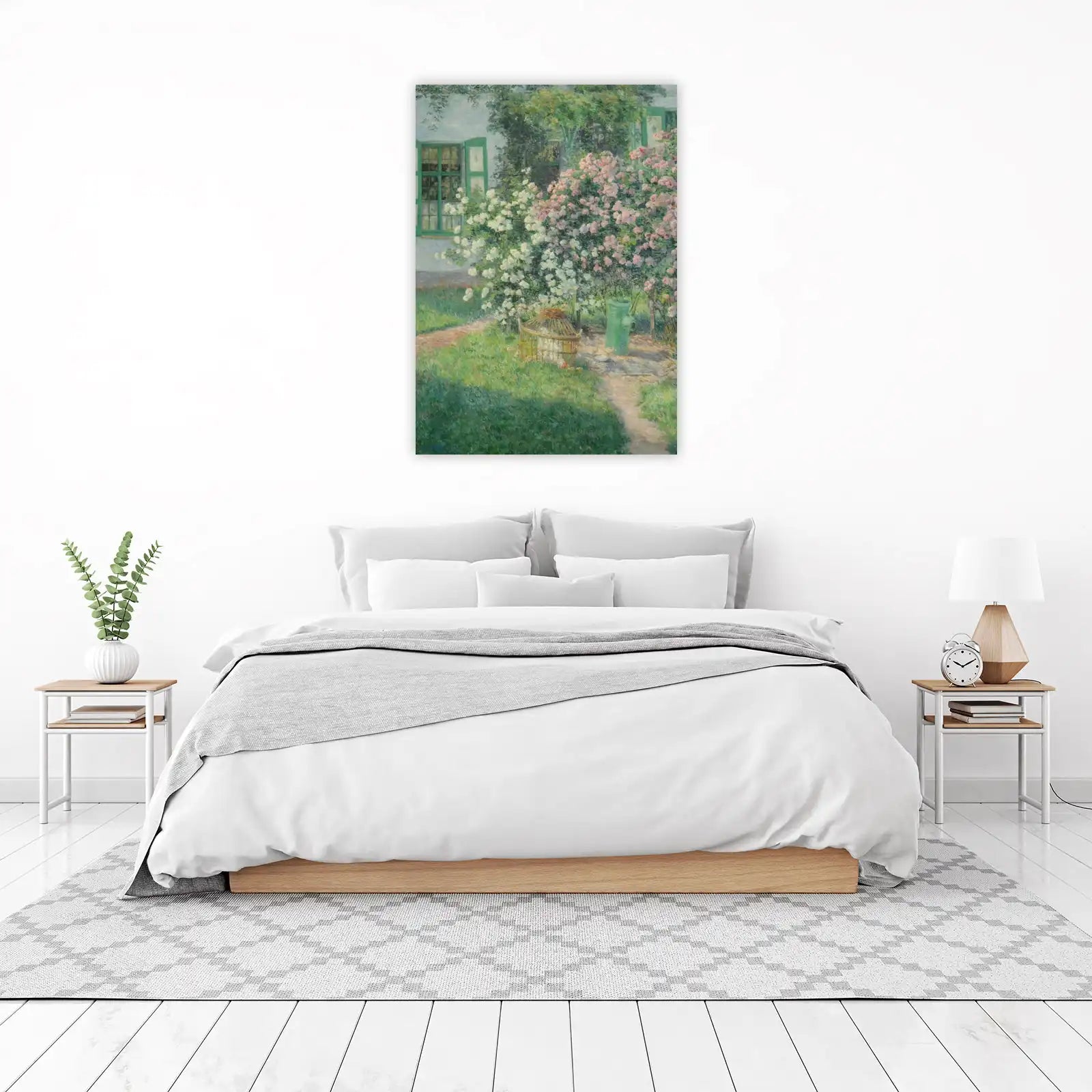 Impressionist Garden Blooms Wall Art
