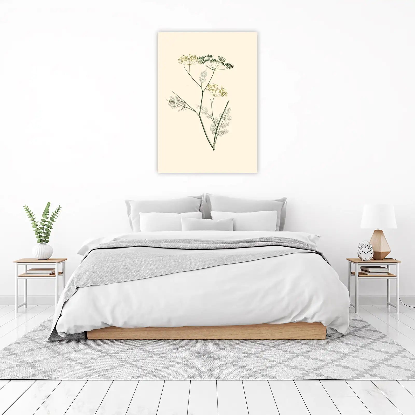 Botanical Dill Herb Floral Wall Art