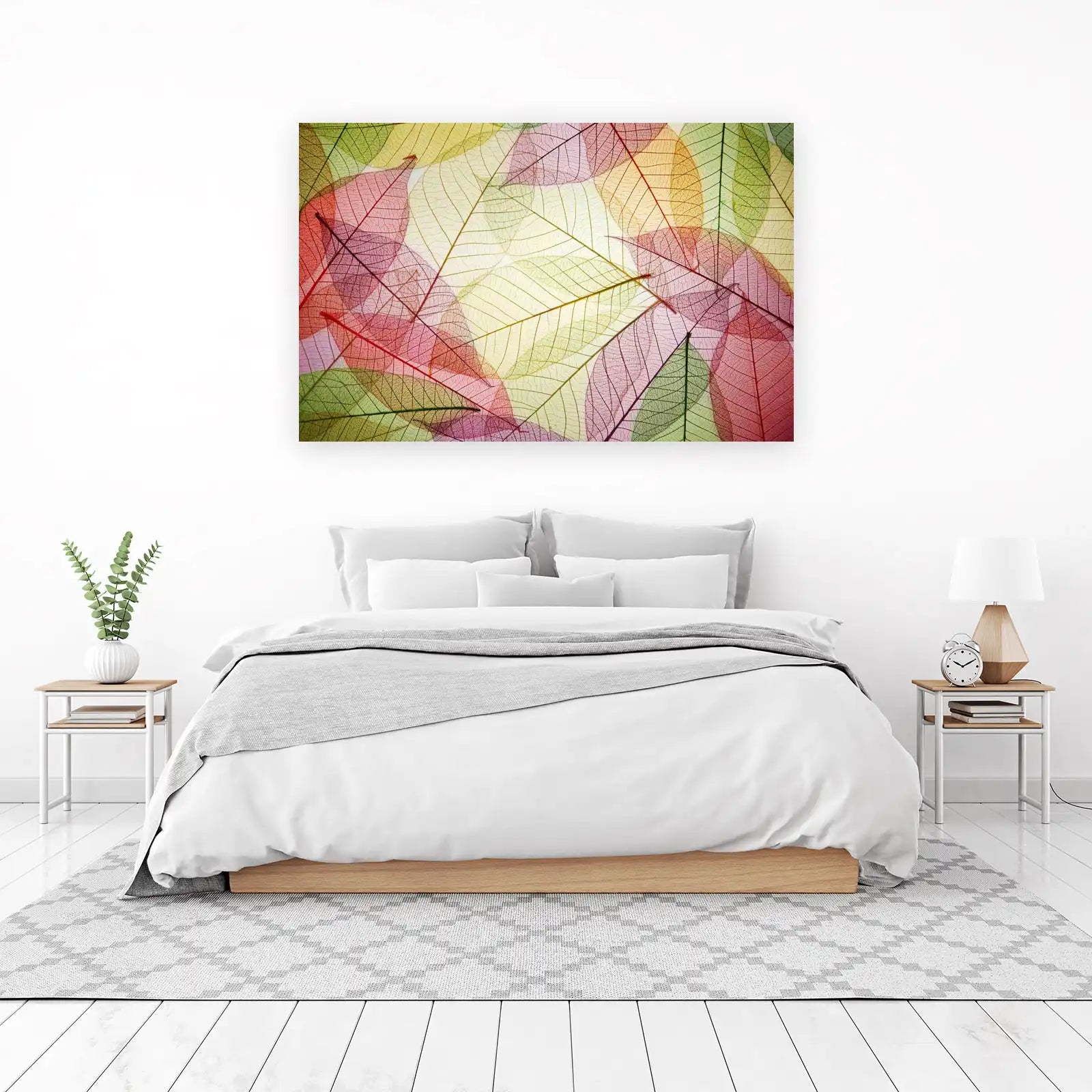 Skeleton Leaf Art Print - Botanical Wall Decor Wall Art