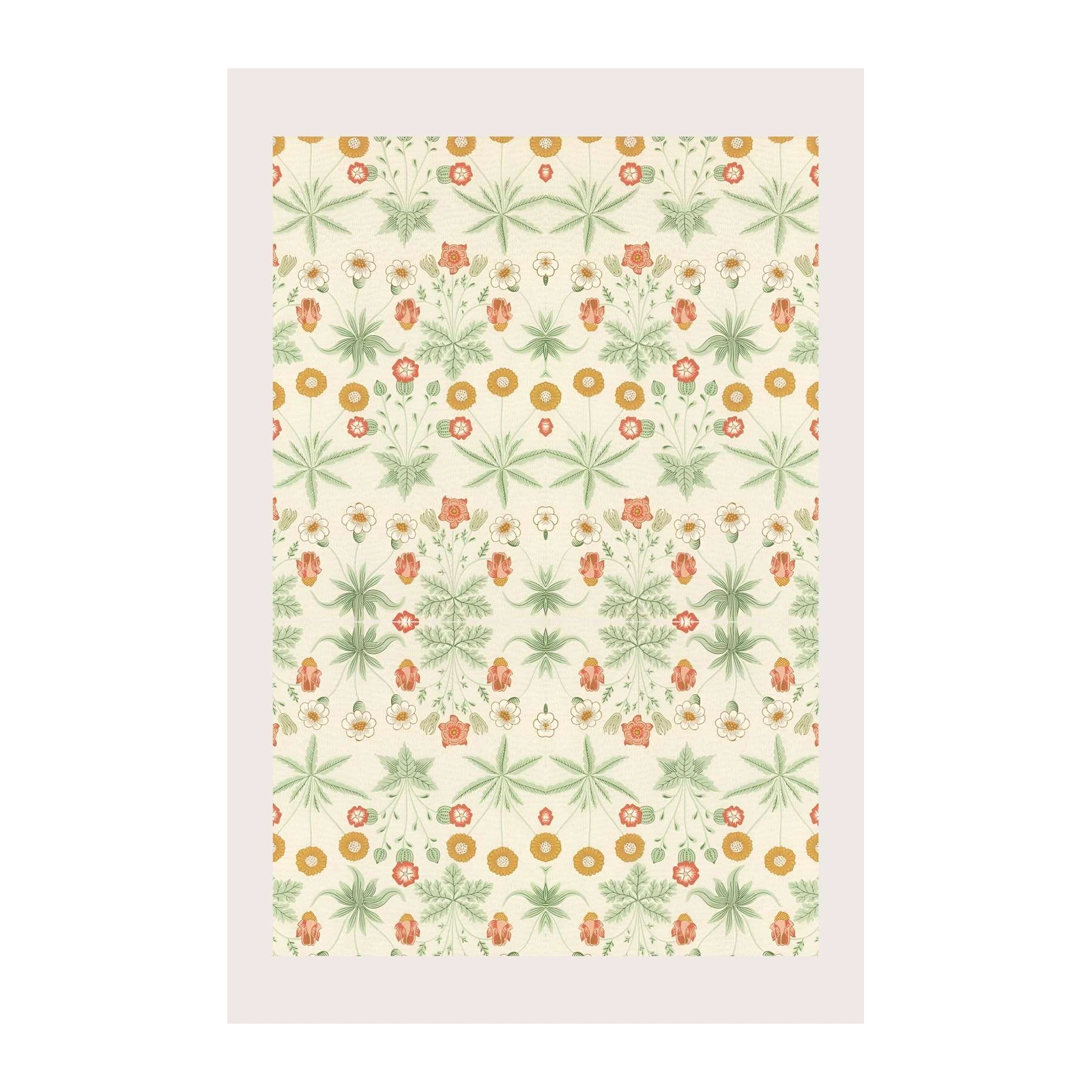 Vintage Floral Meadow Wall Art