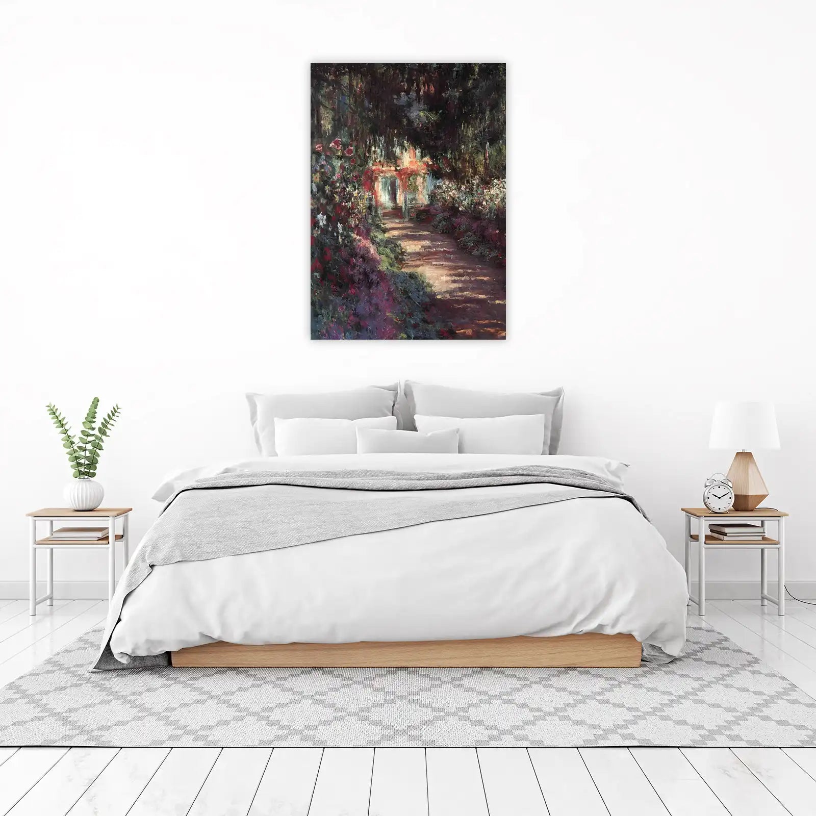 Enchanting Garden Path Impressionist Wall Art