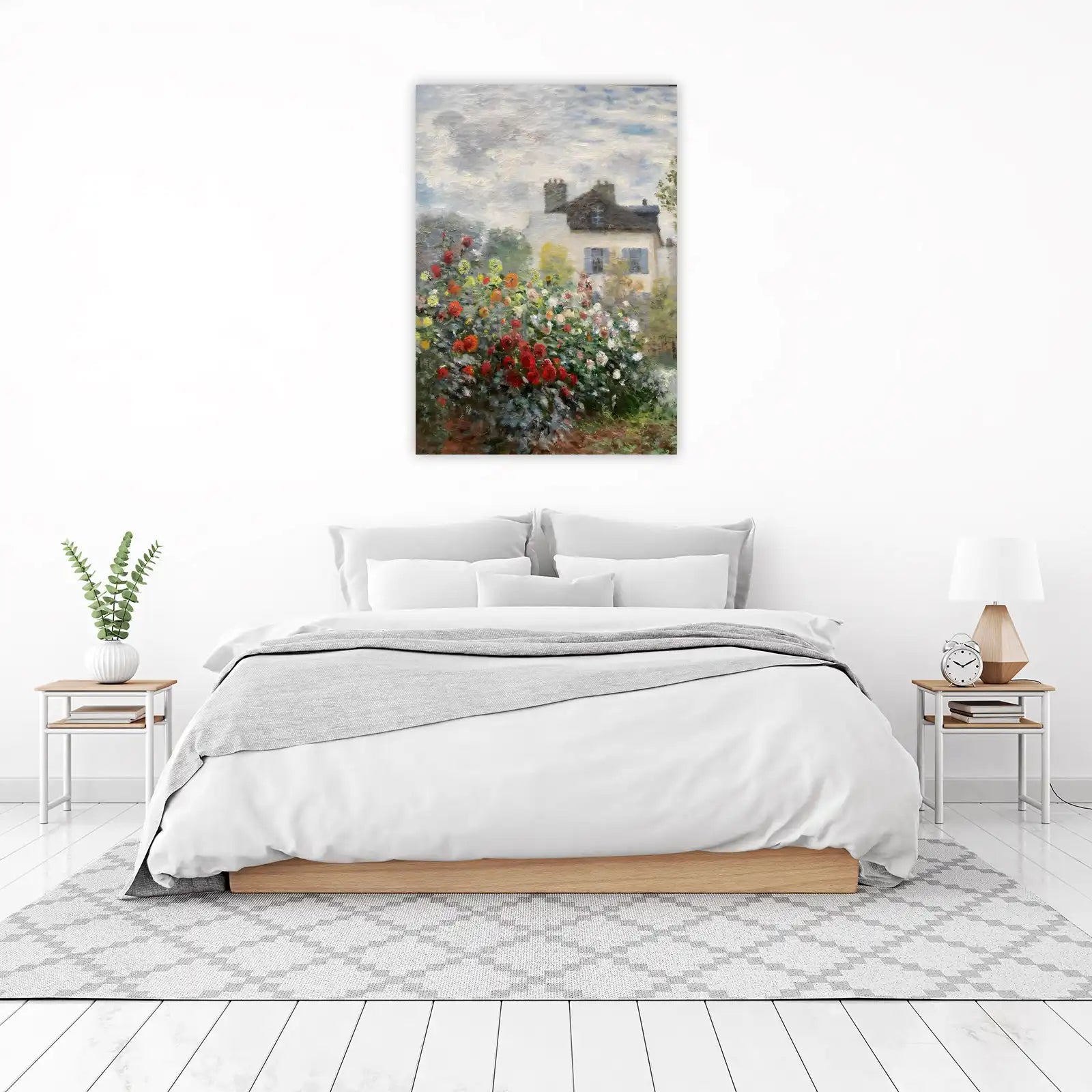 Impressionist Garden House Wall Art