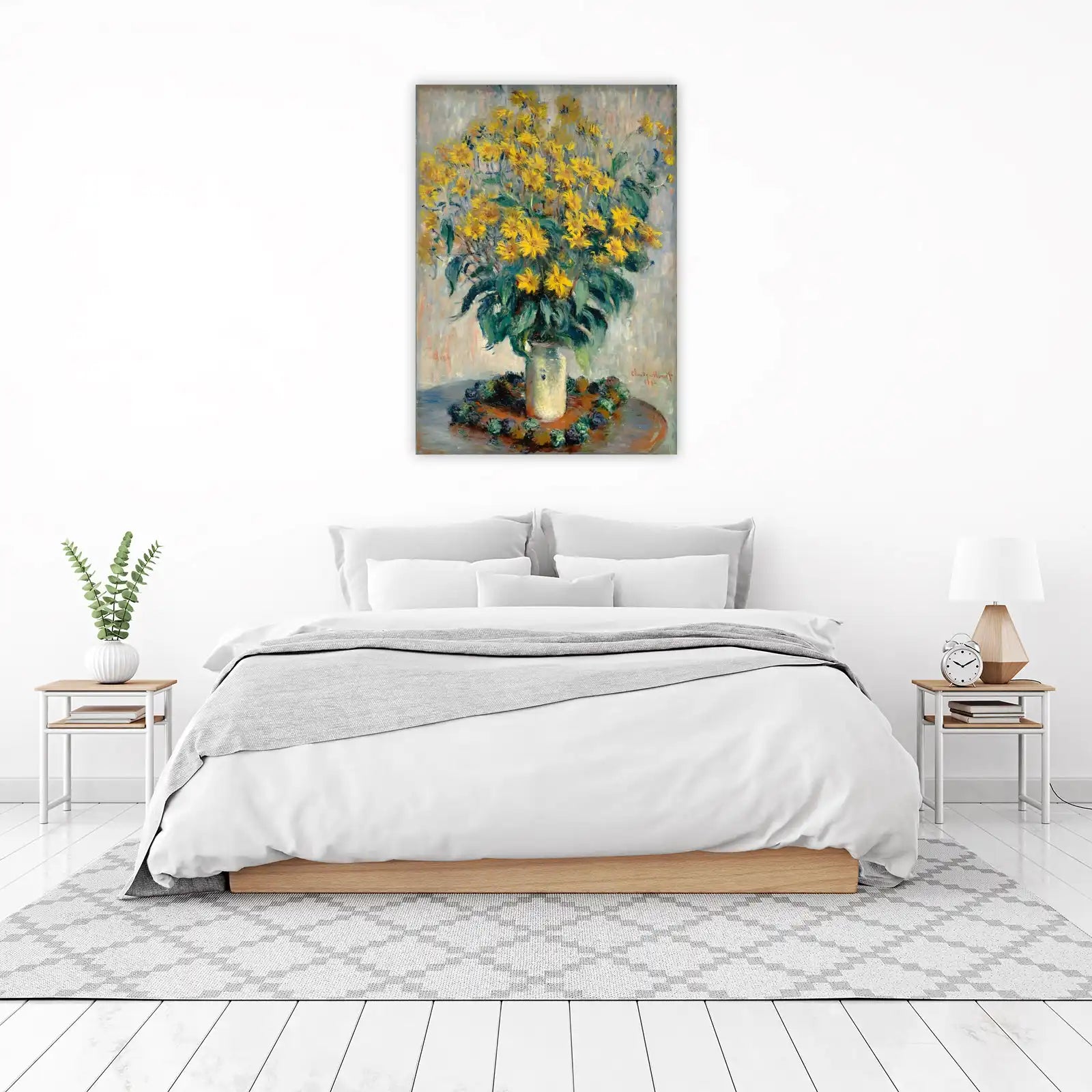 Vibrant Yellow Sunflowers Bouquet Wall Art