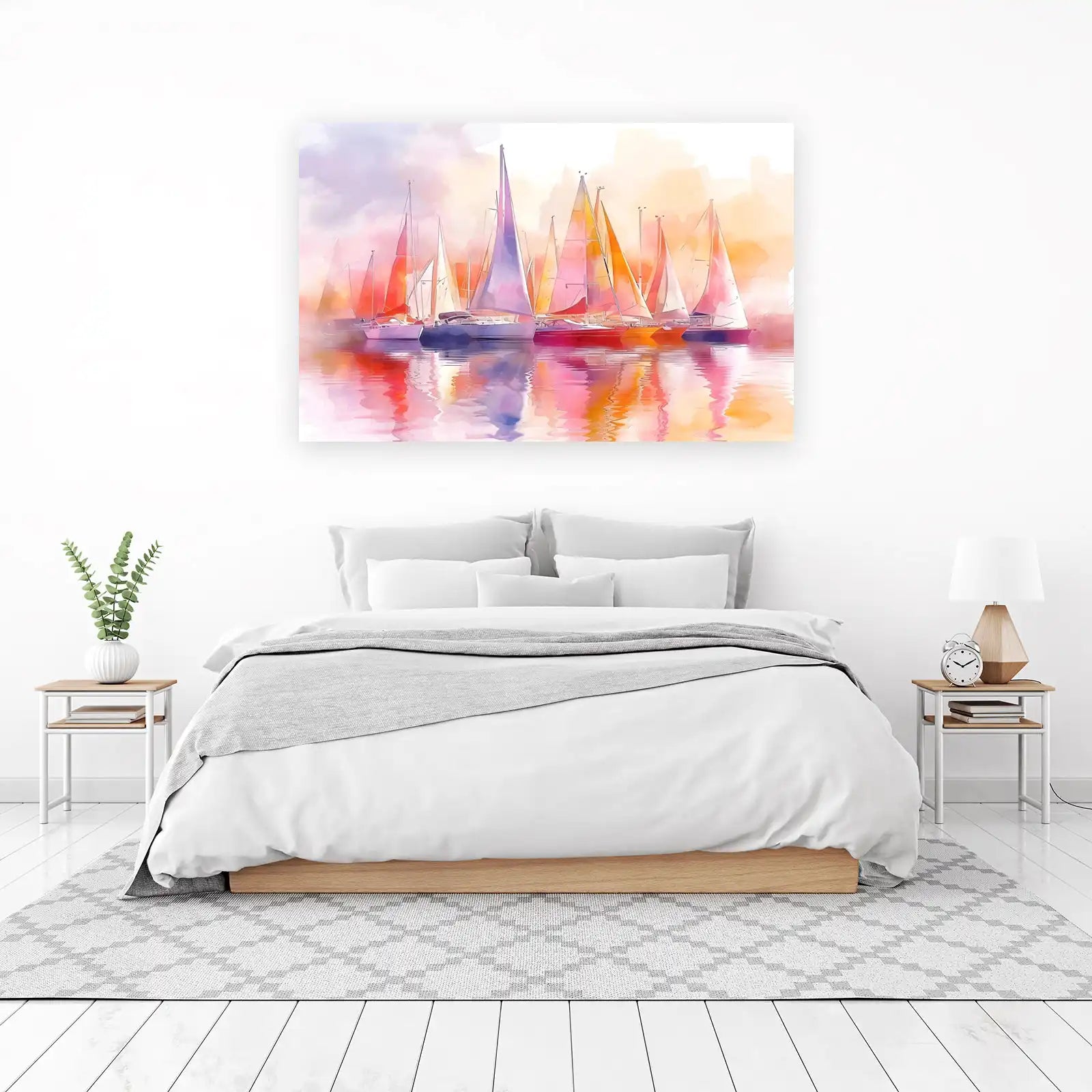 Sailing Dreams Watercolor Wall Art