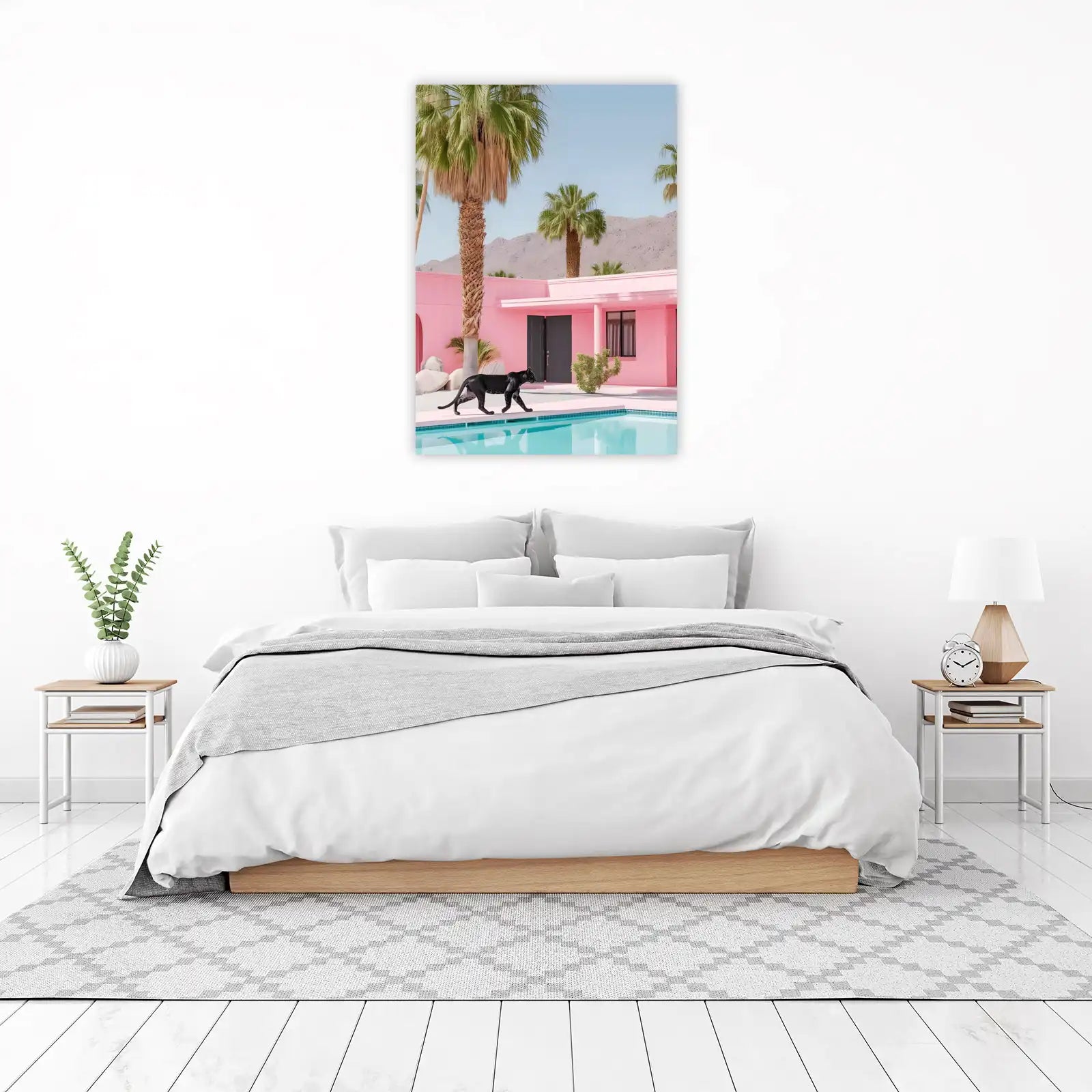 Black Panther Desert Oasis Wall Art