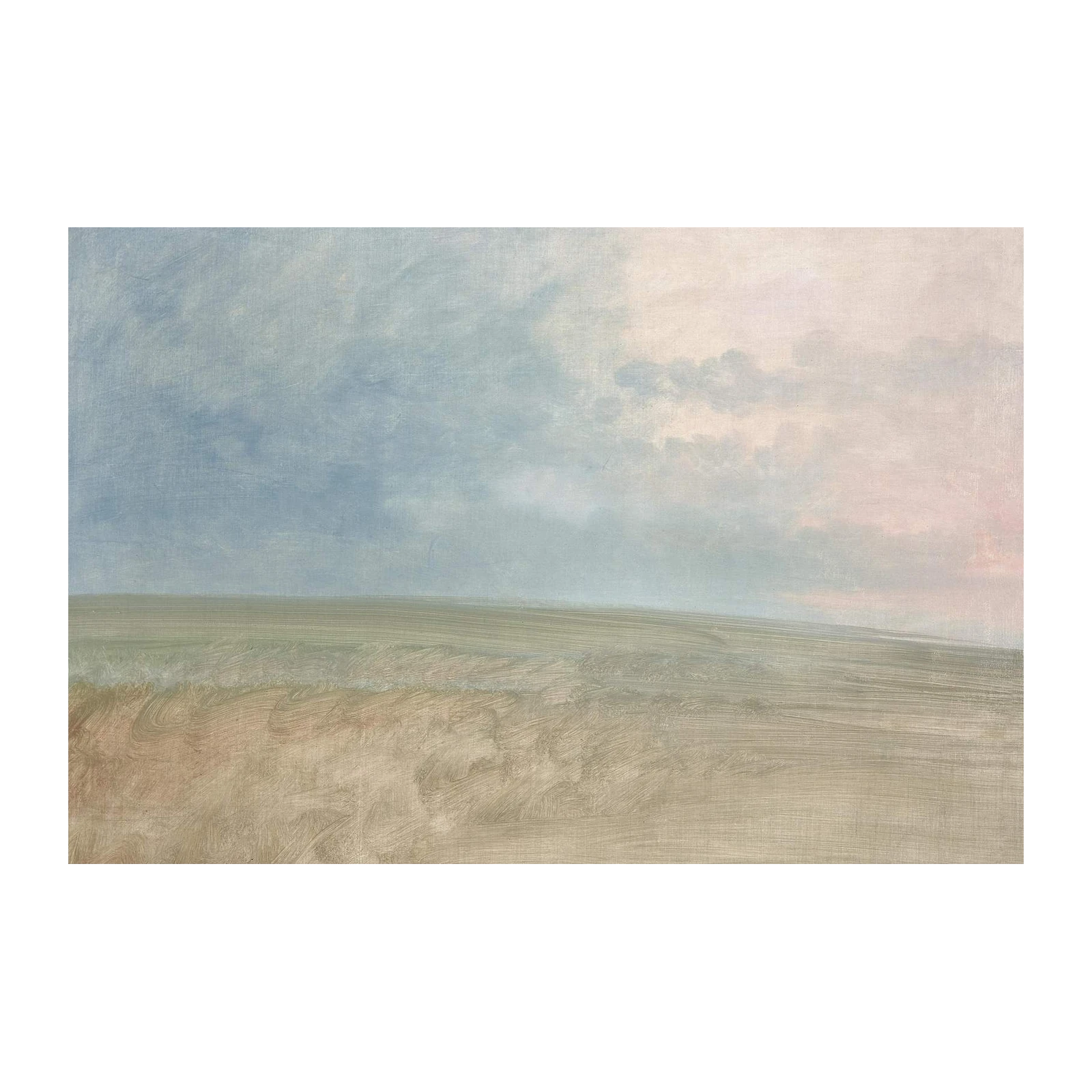 Serene Landscape Abstract Wall Art