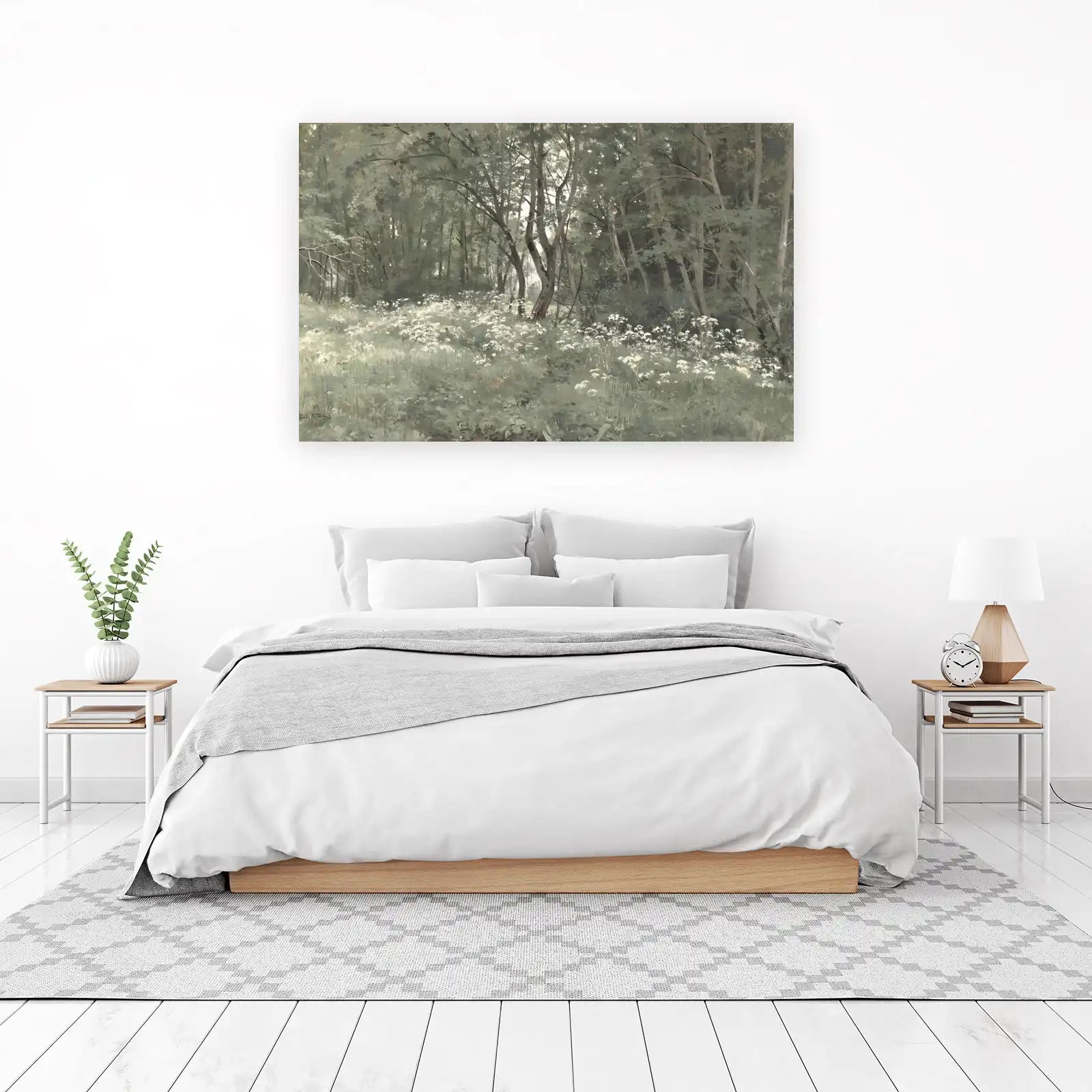 Enchanted Forest Meadow Wall Art