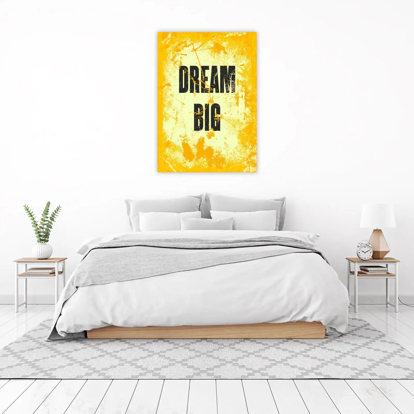 Dream Big Motivational Art Wall Art