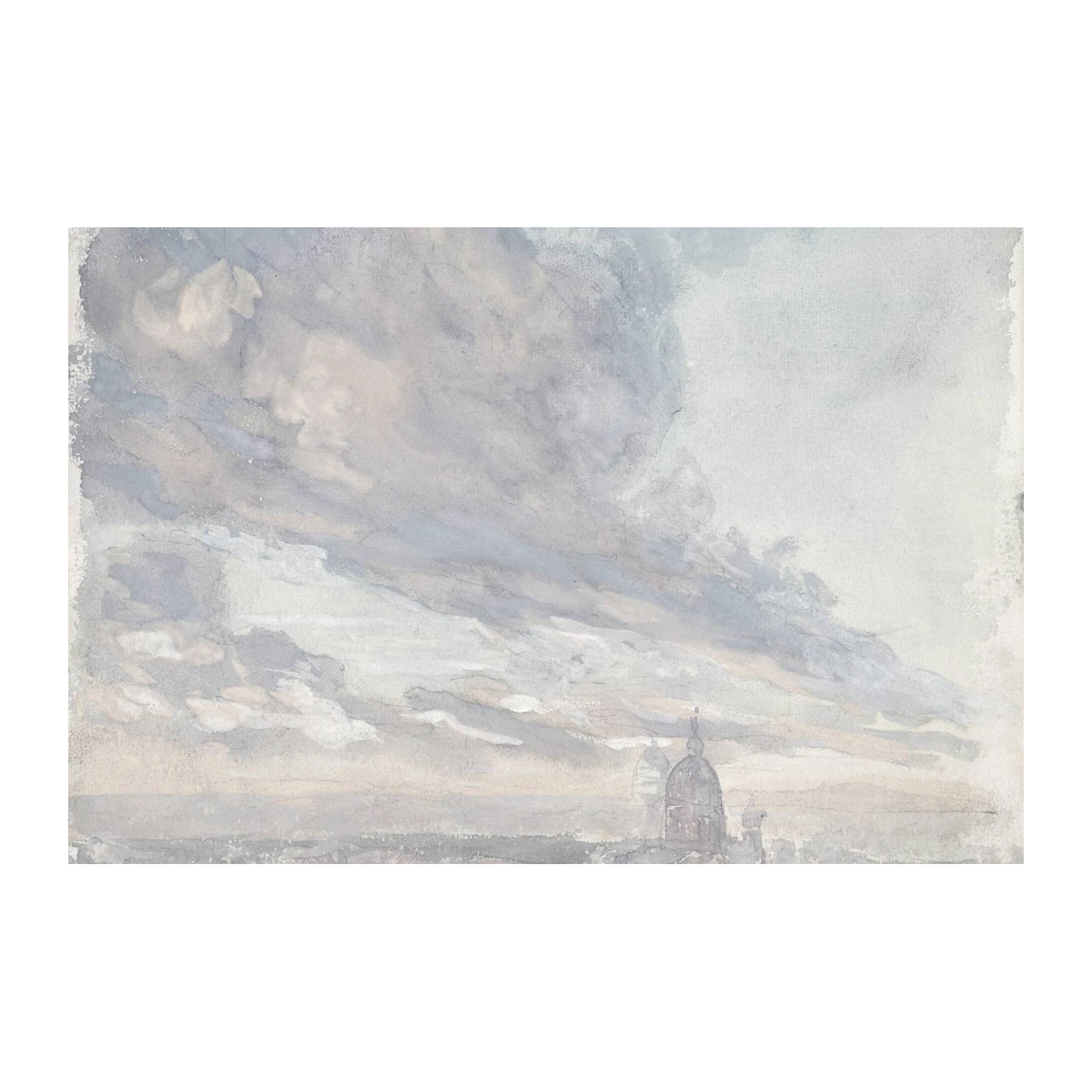 Atmospheric Cloudscape Cityscape Wall Art