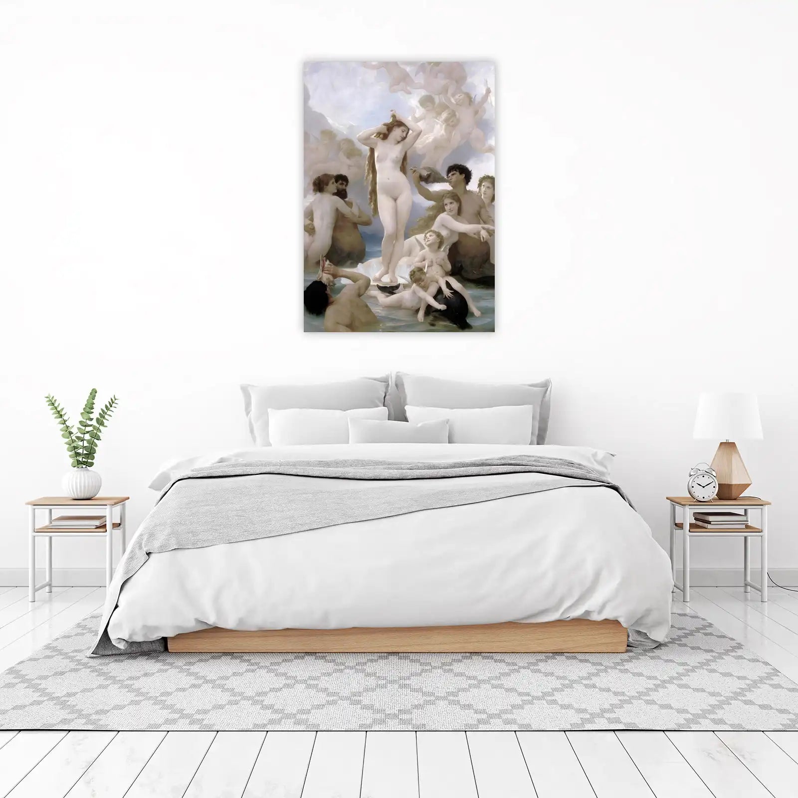 Mythical Birth of Venus Serene Wall Art