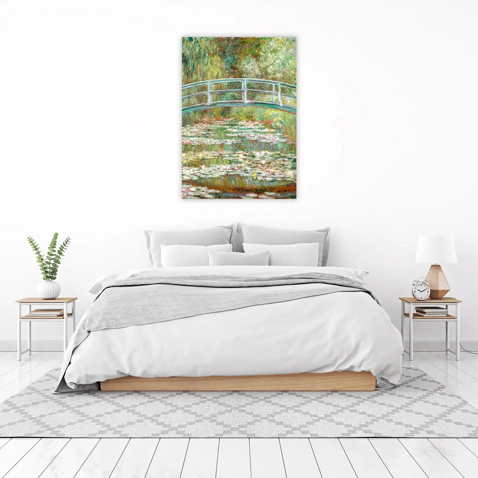 Monet's Japanese Bridge Wall Art