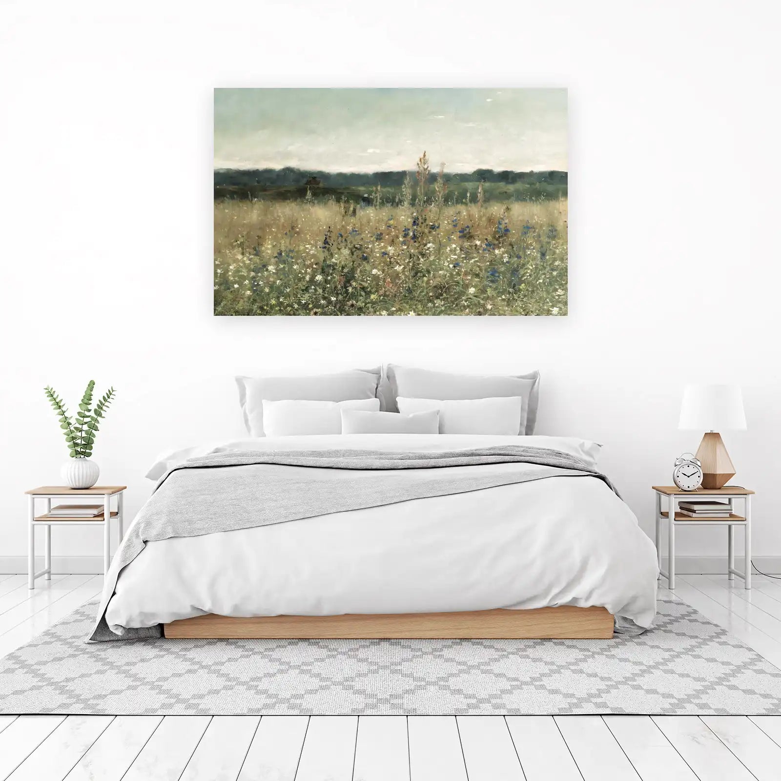 Impressionist Meadow Serenity Wall Art