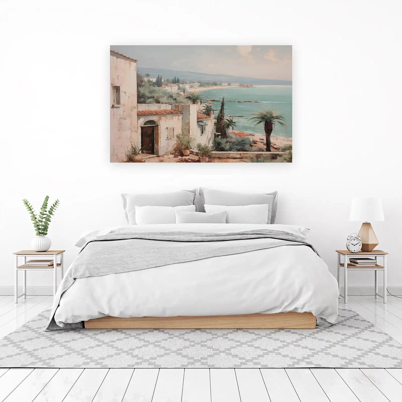 Coastal Mediterranean Serenity Wall Art