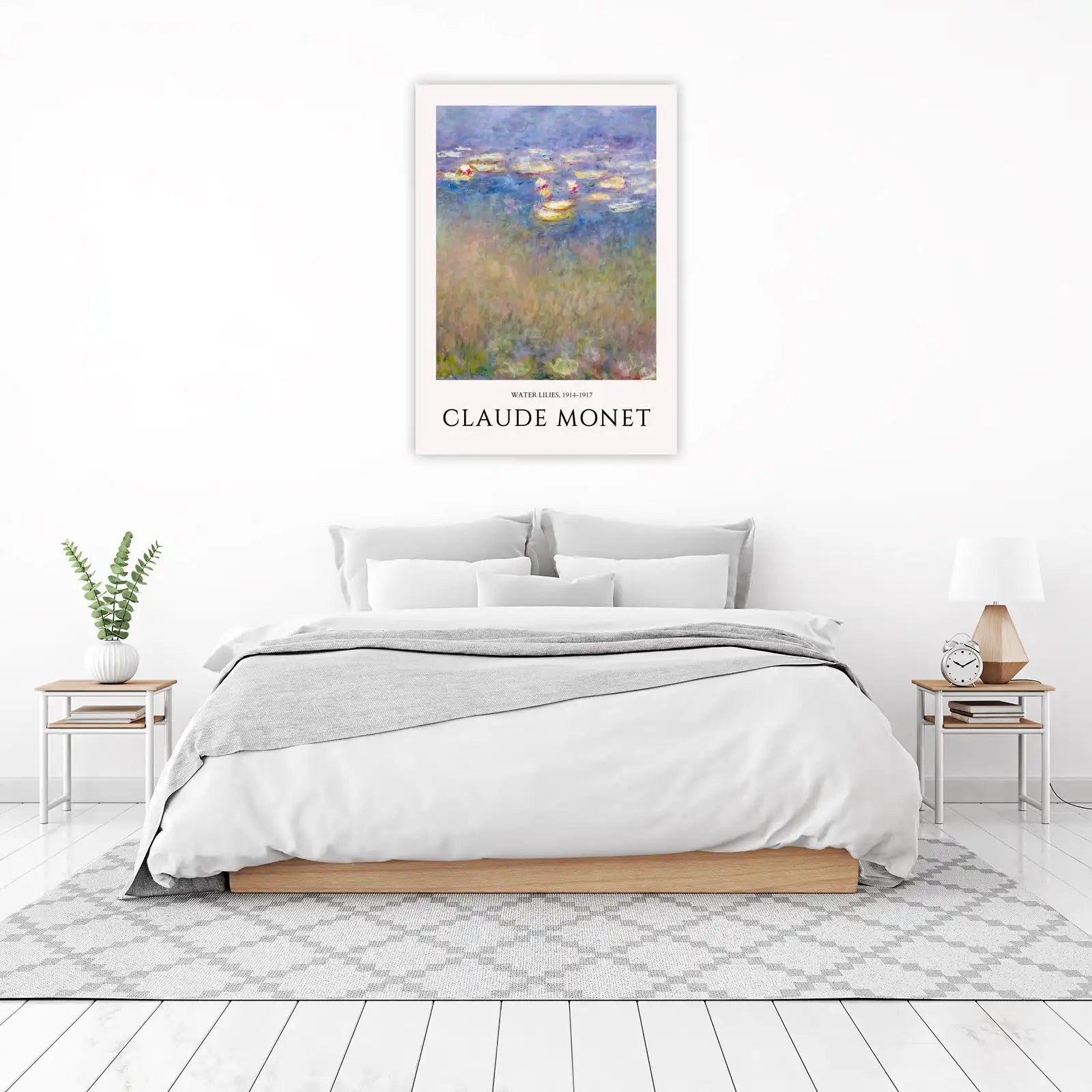 Monet Water Lilies Impressionist Wall Art