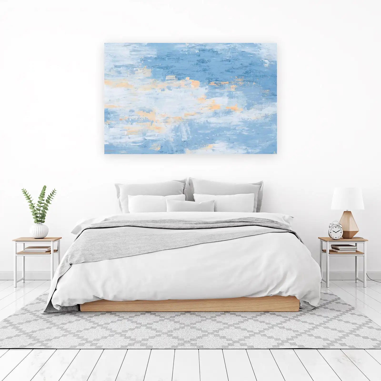 Serene Sky Abstract Art Wall Art