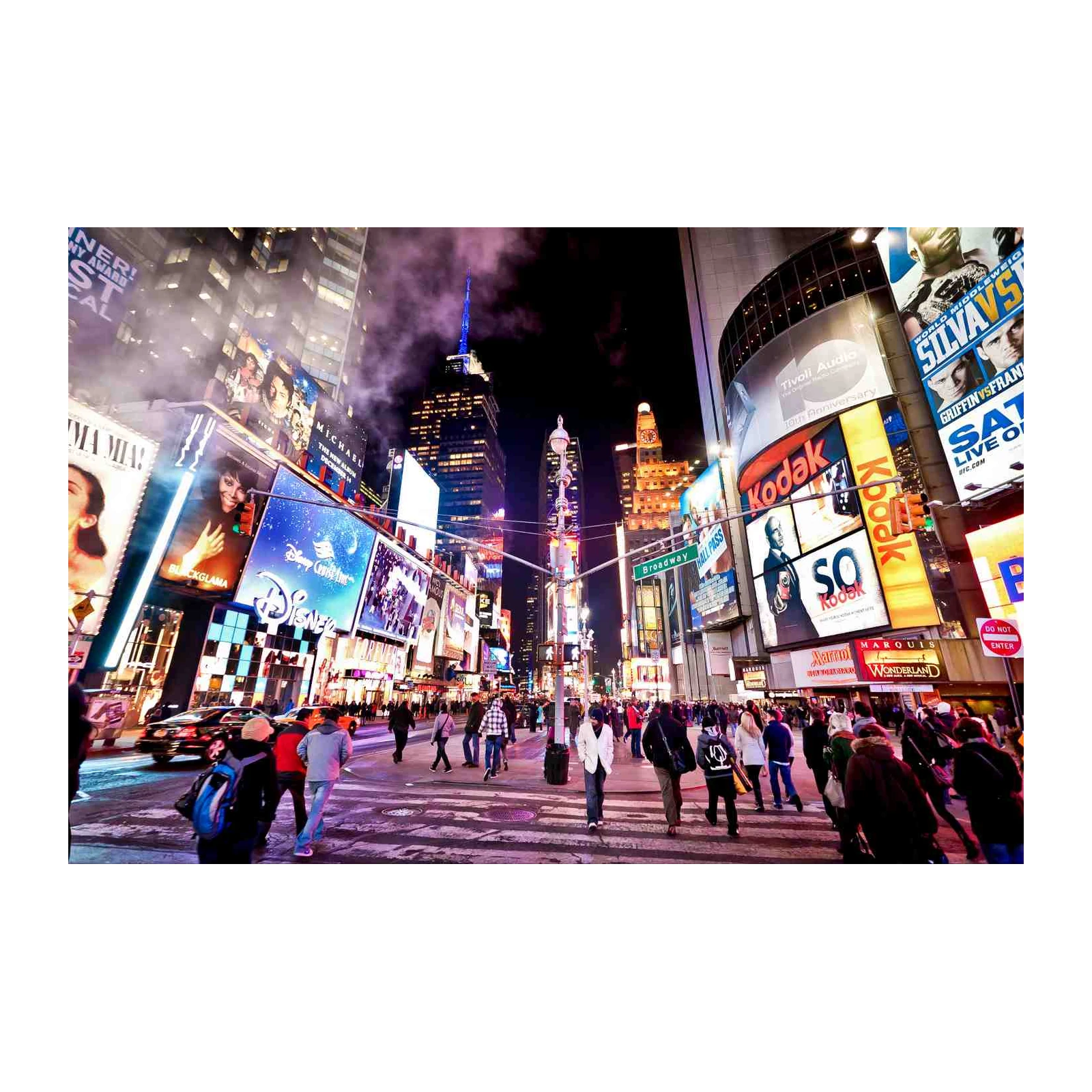 Times Square Nightlife New York City Wall Art