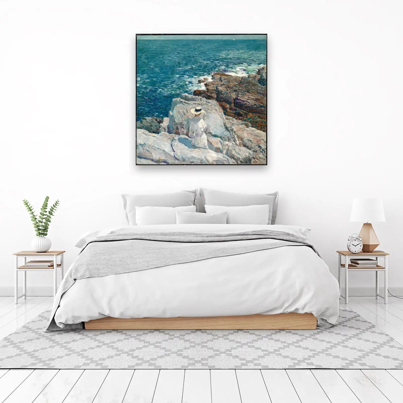 Serene Coastal View Wall Art