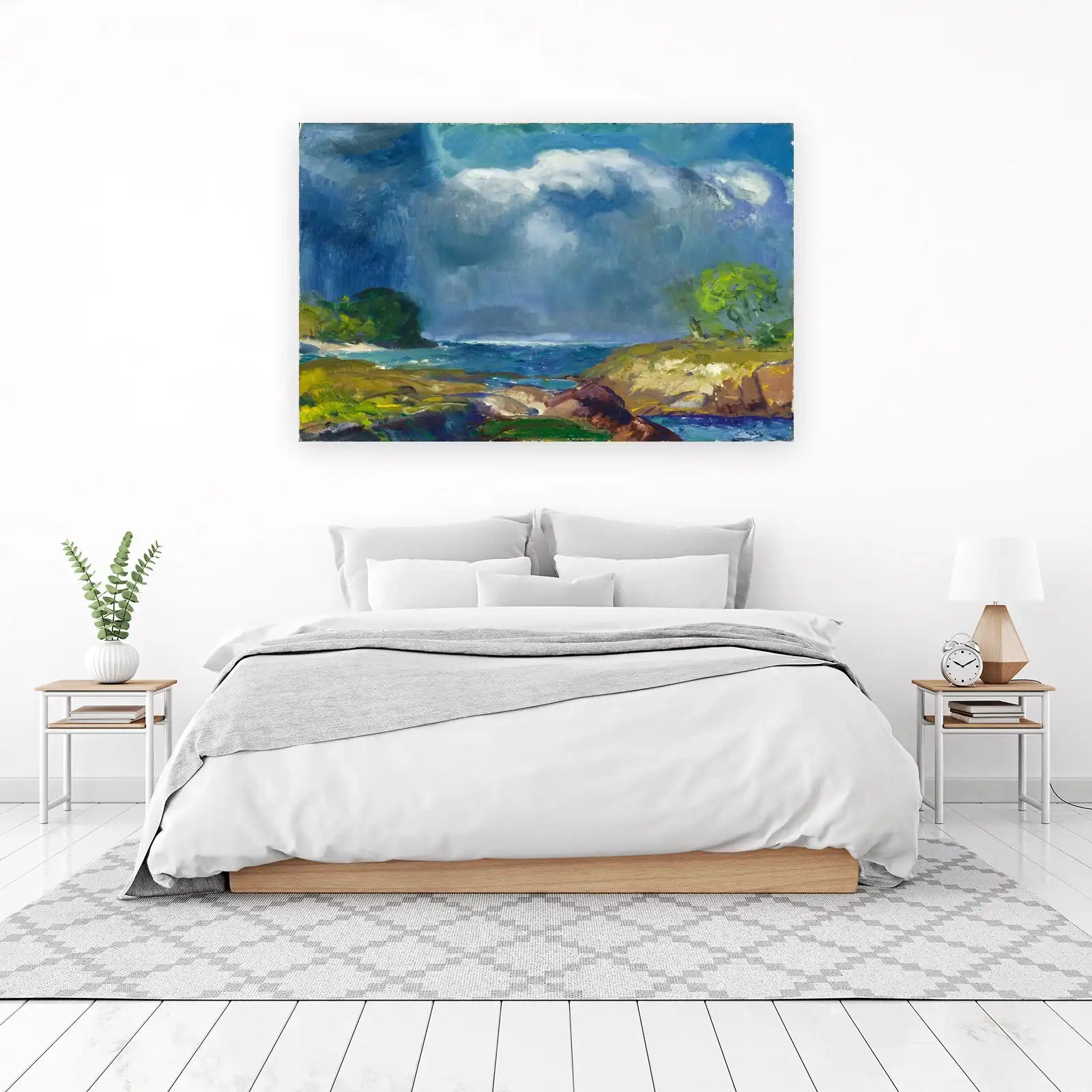 Dramatic Seascape Impresionist Landscape Wall Art