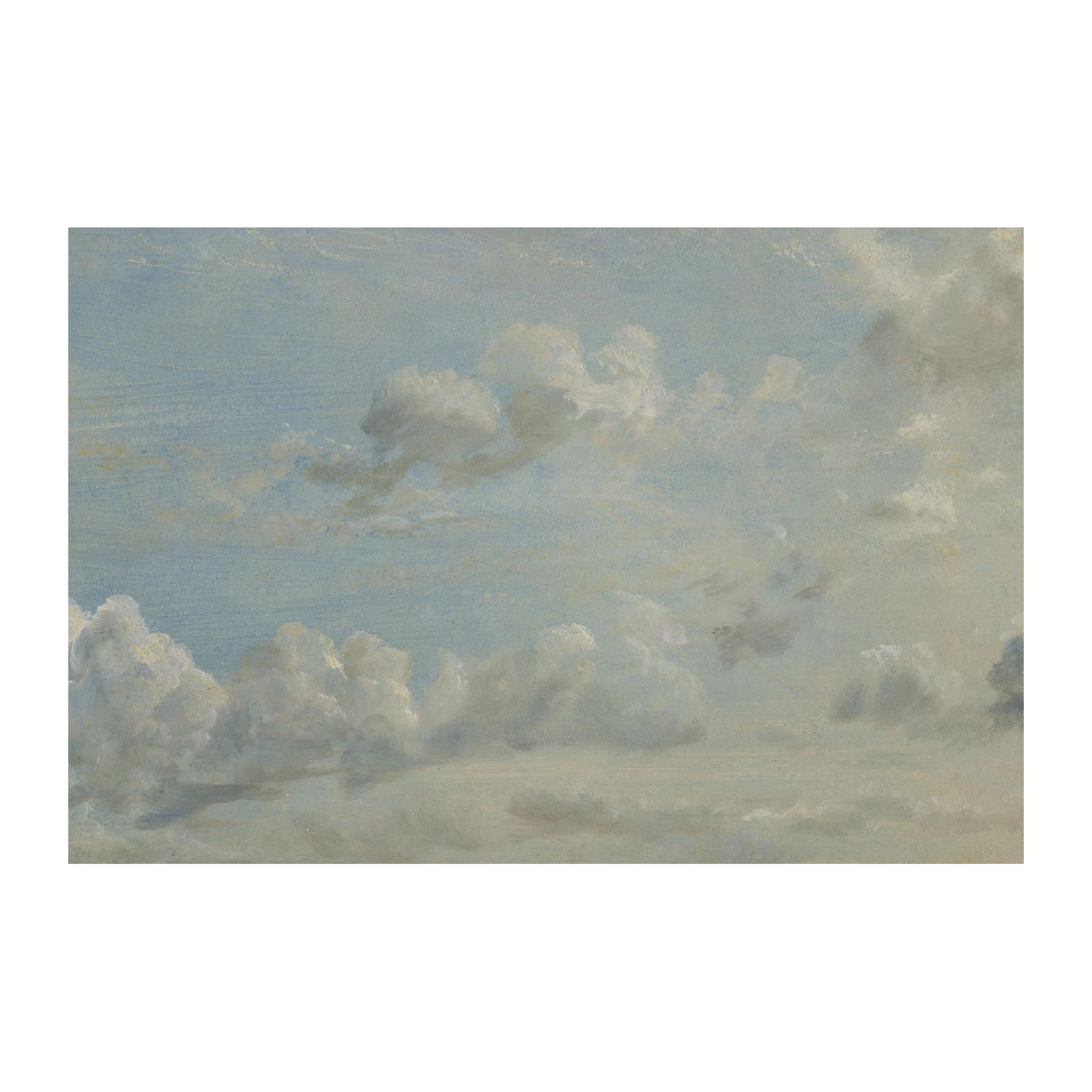 Serene Sky Landscape Cloudscape Wall Art