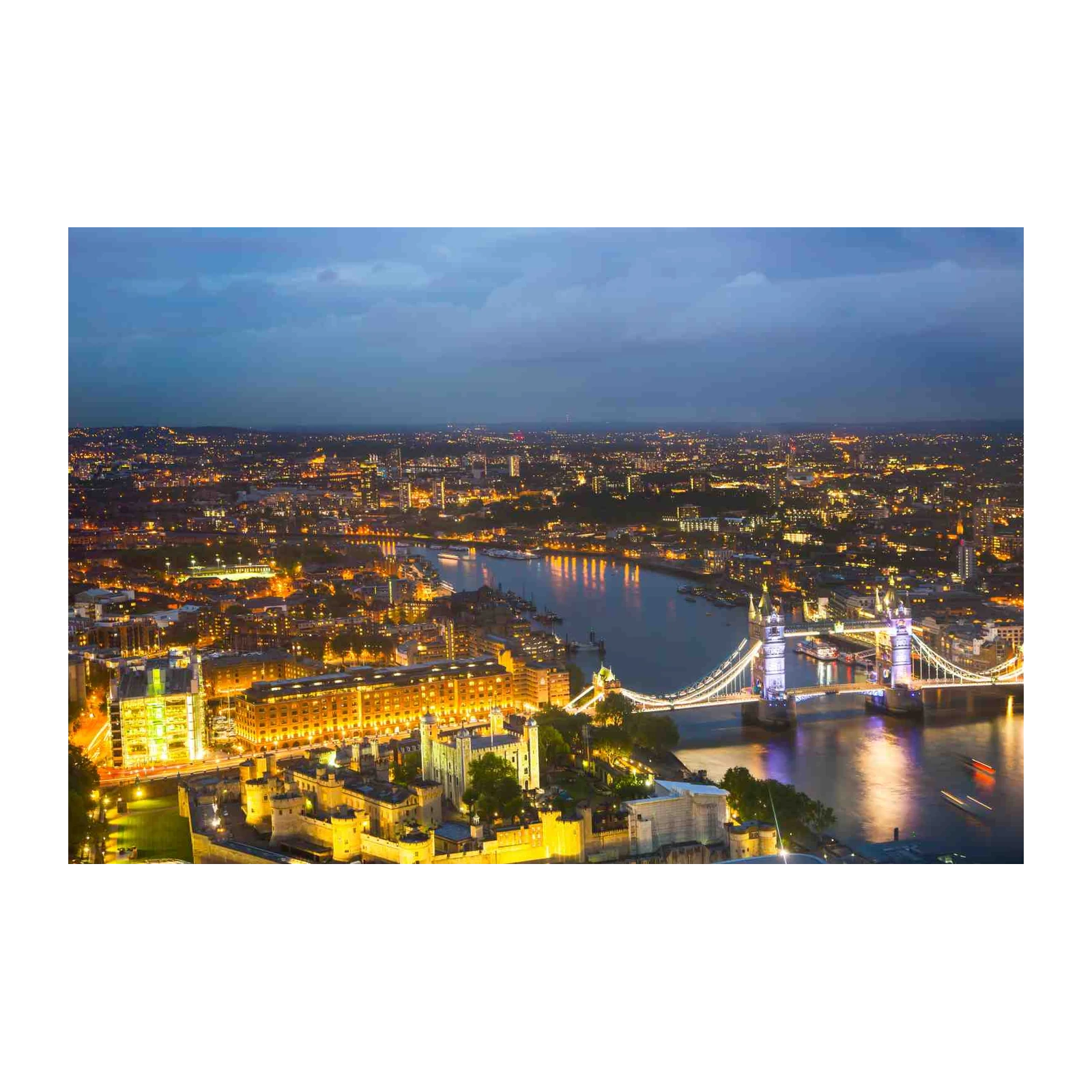 London Cityscape Tower Bridge Wall Art