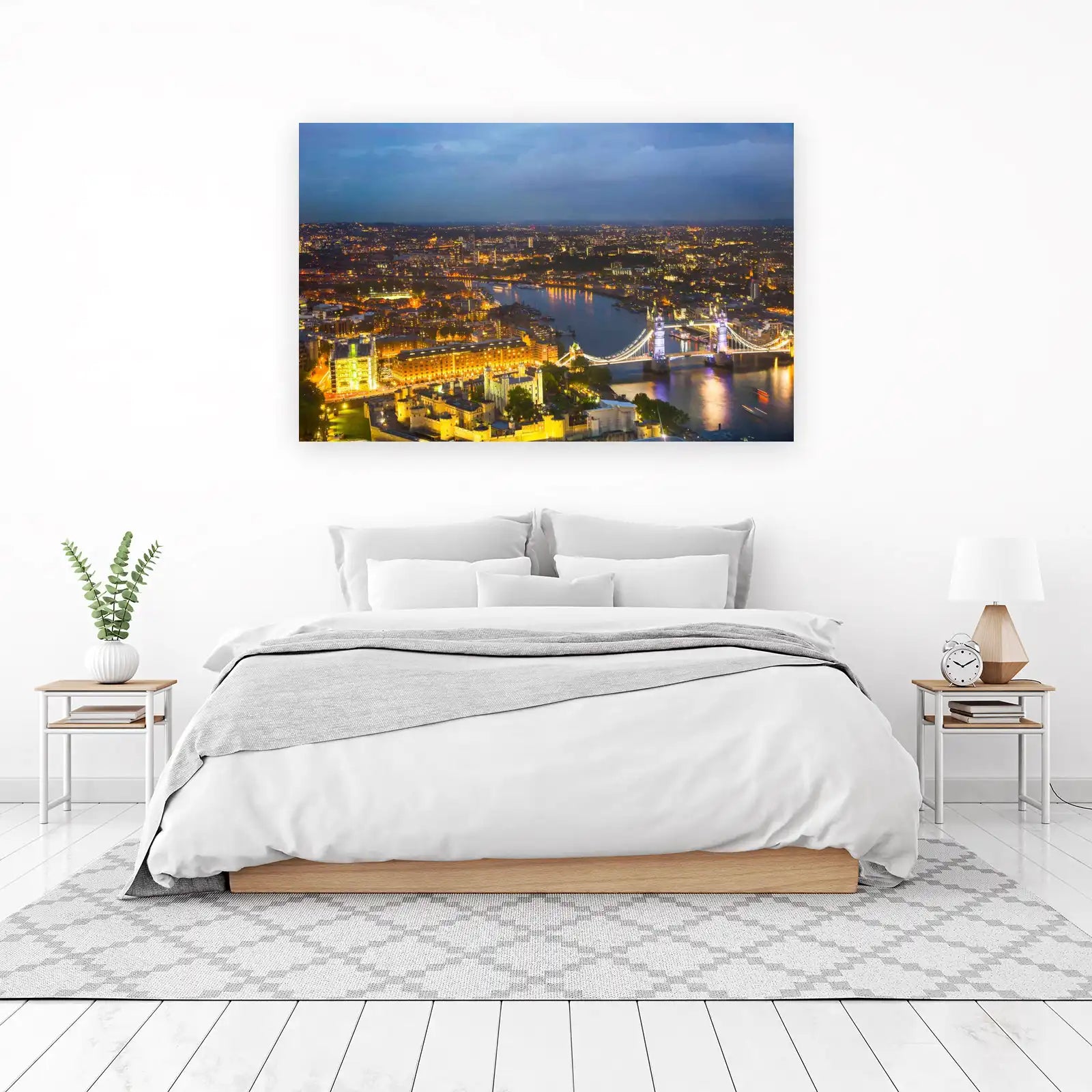 London Cityscape Tower Bridge Wall Art