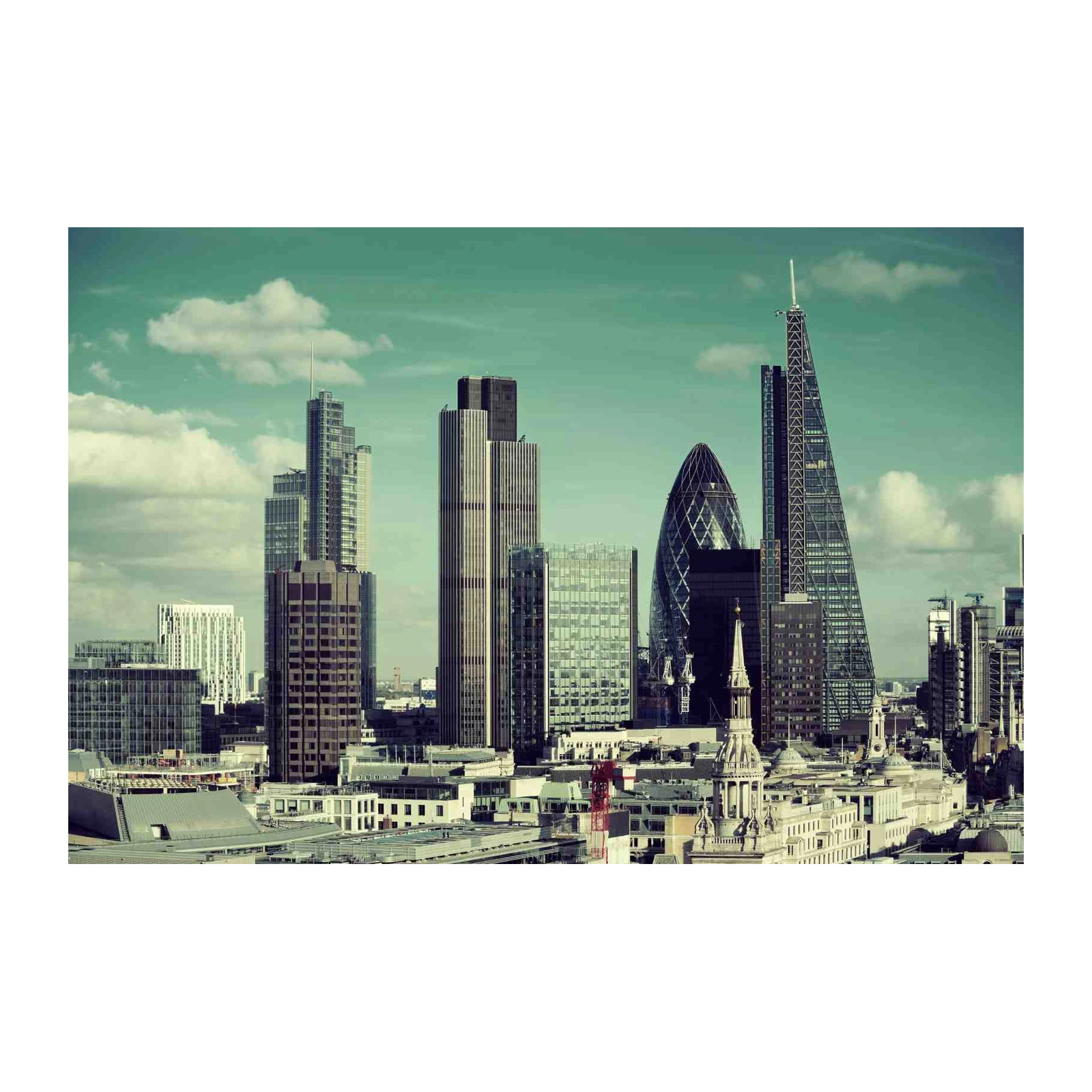 Iconic London Skyline Wall Art