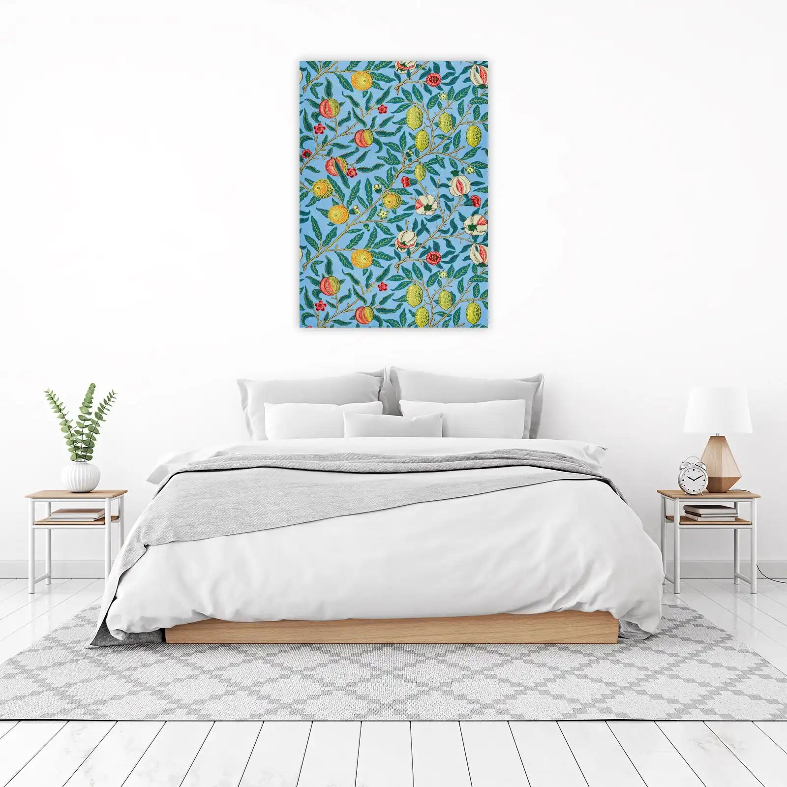 Vintage Fruit Garden Floral Wall Art