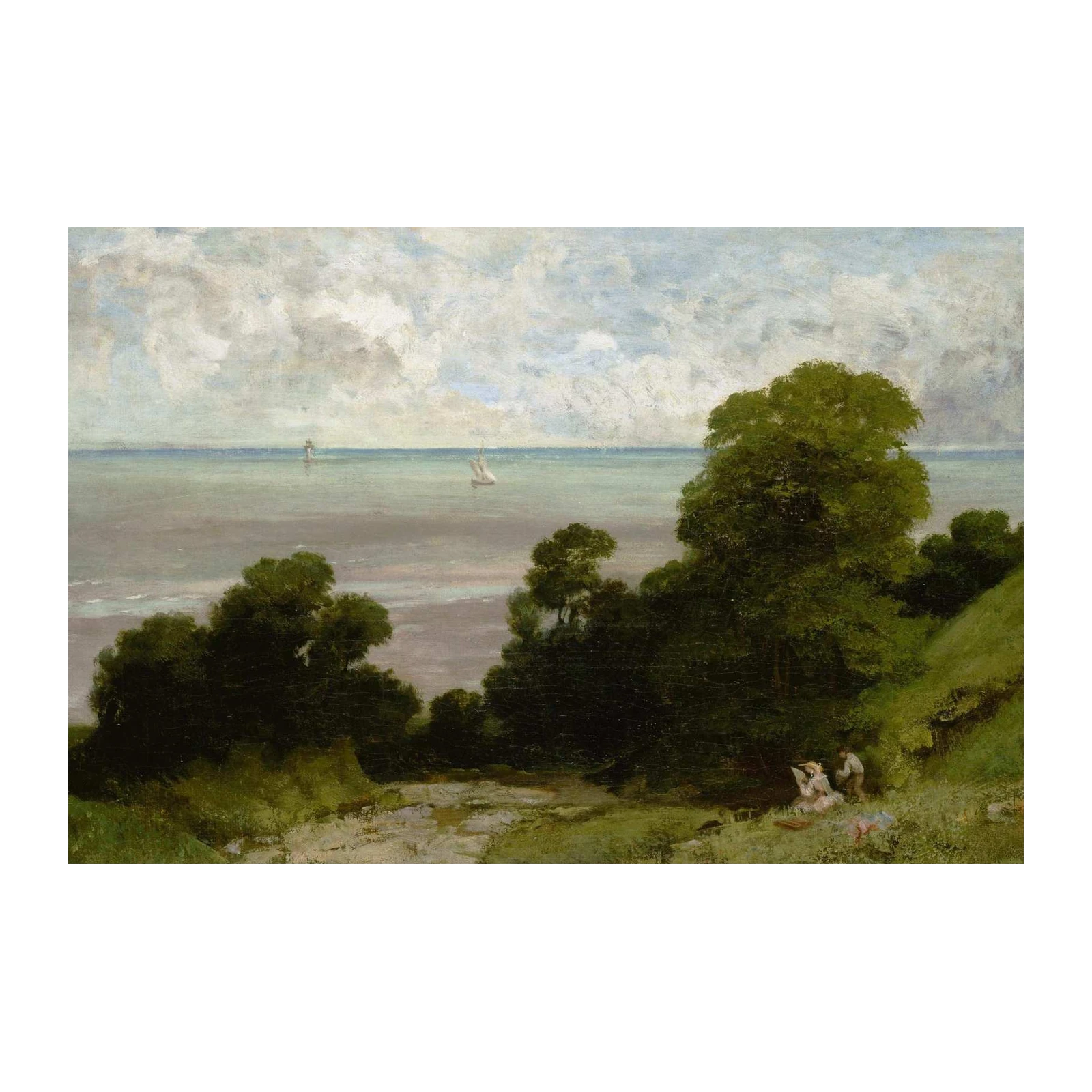Coastal Serenity Landscape Wall Art
