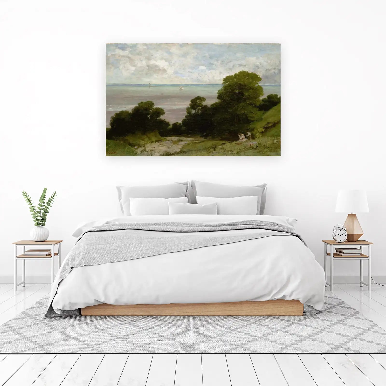Coastal Serenity Landscape Wall Art