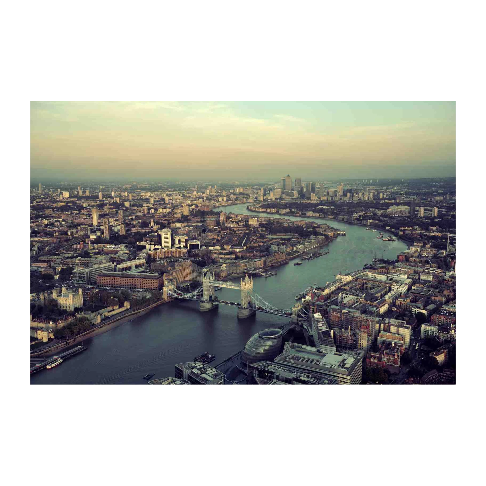 London Skyline Tower Bridge Wall Art