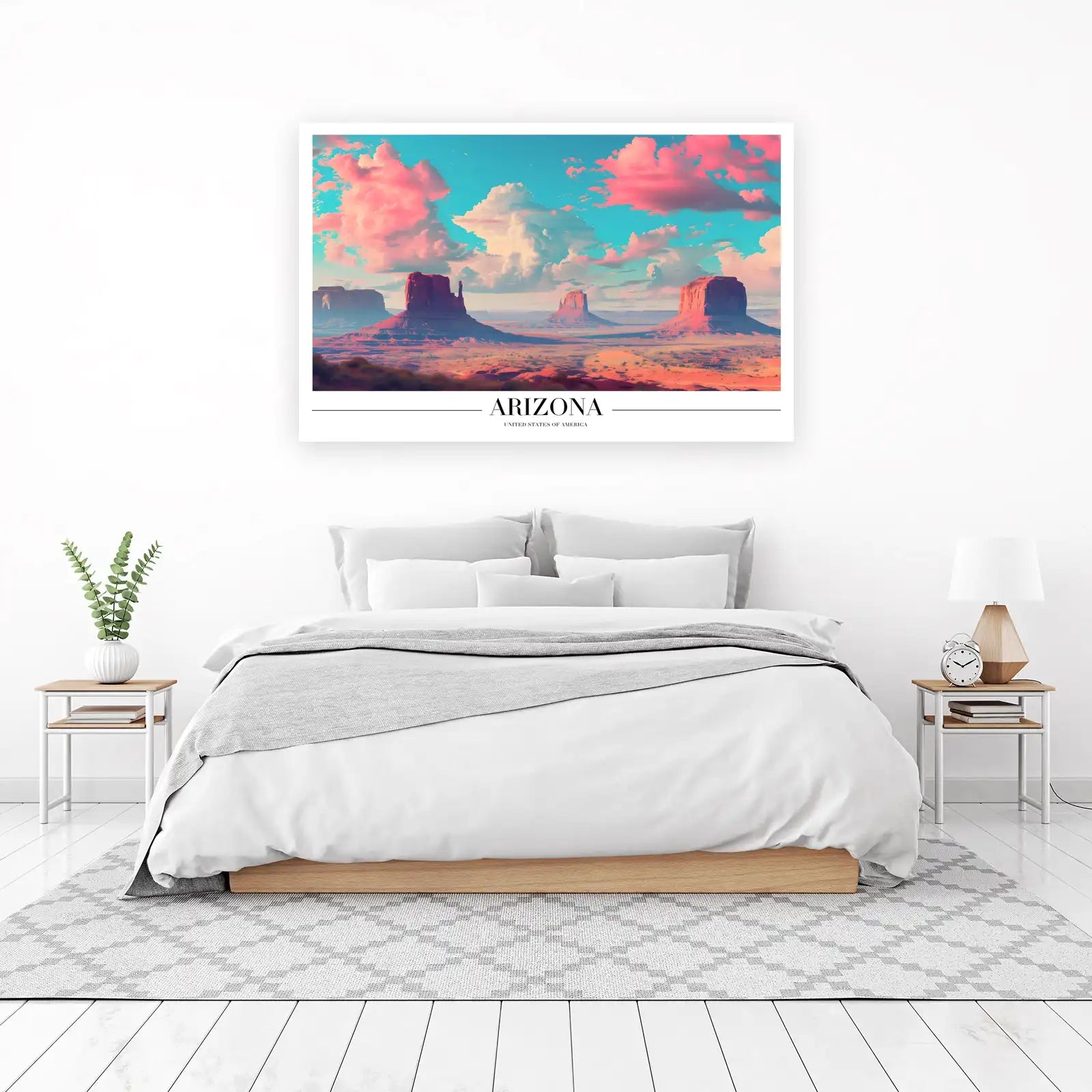 Monument Valley Sunset Wall Art