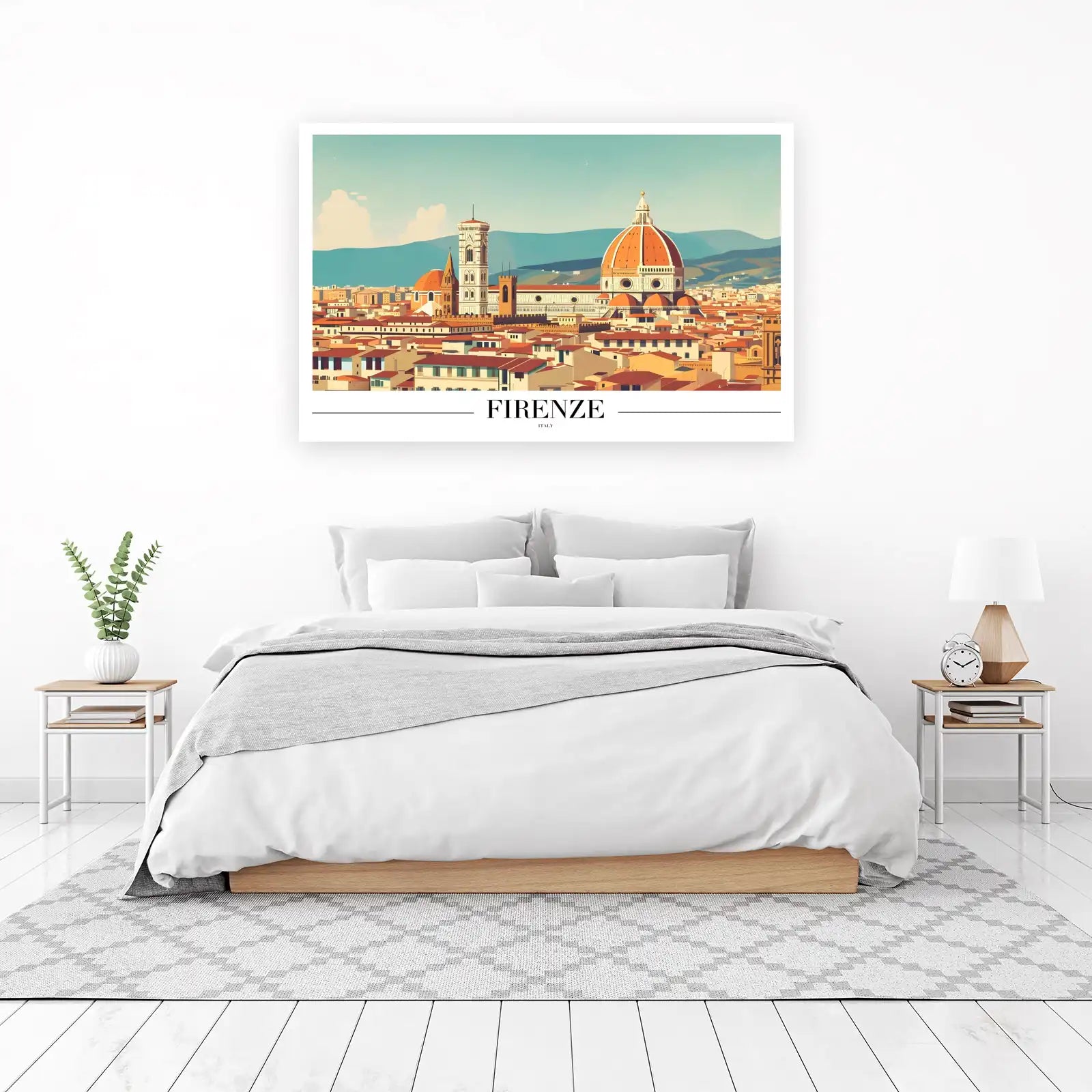 Florence Cathedral Skyline Wall Art