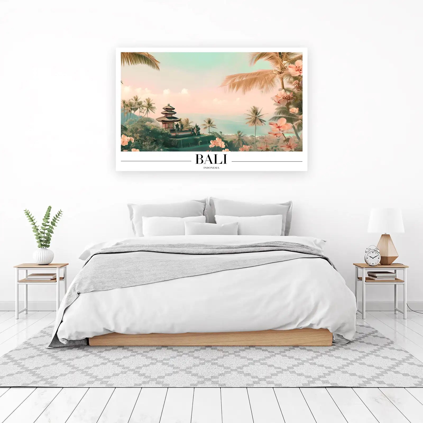Serene Bali Temple Tropical Vibes Wall Art