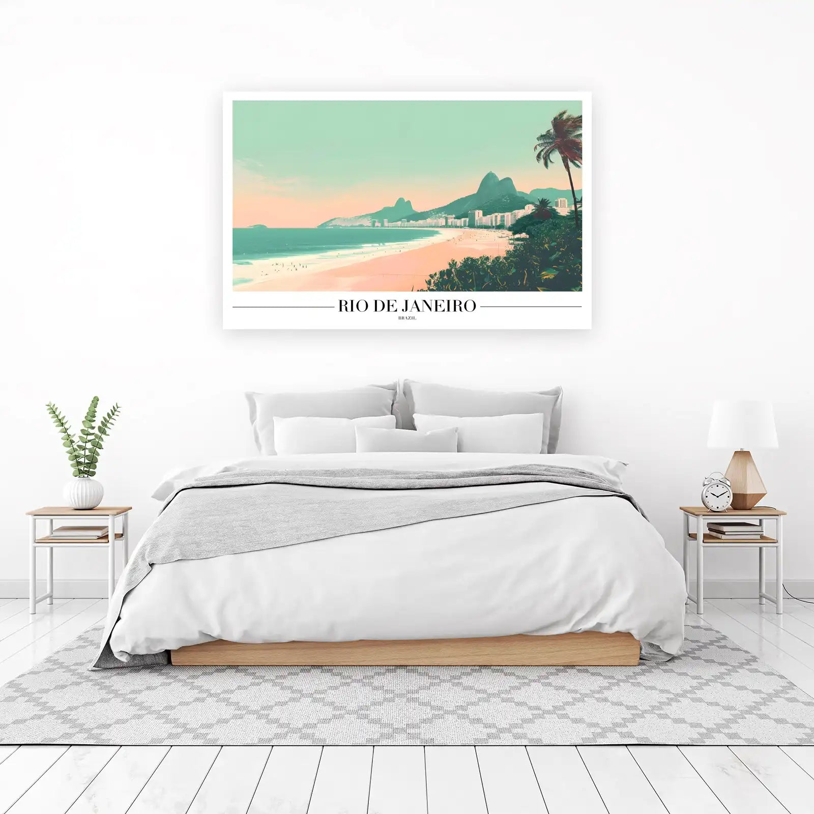Rio de Janeiro Beach Vista Wall Art